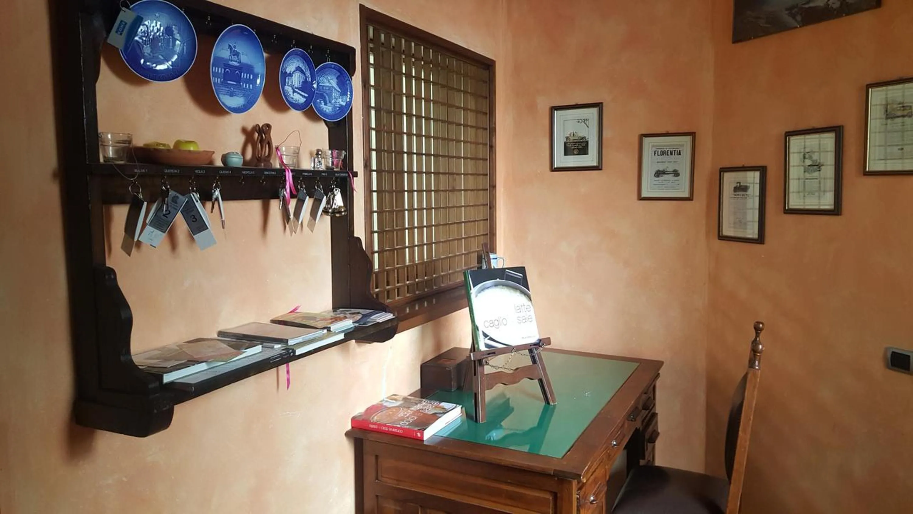 Lobby or reception in La Baita D'Oro Ristorante Residence