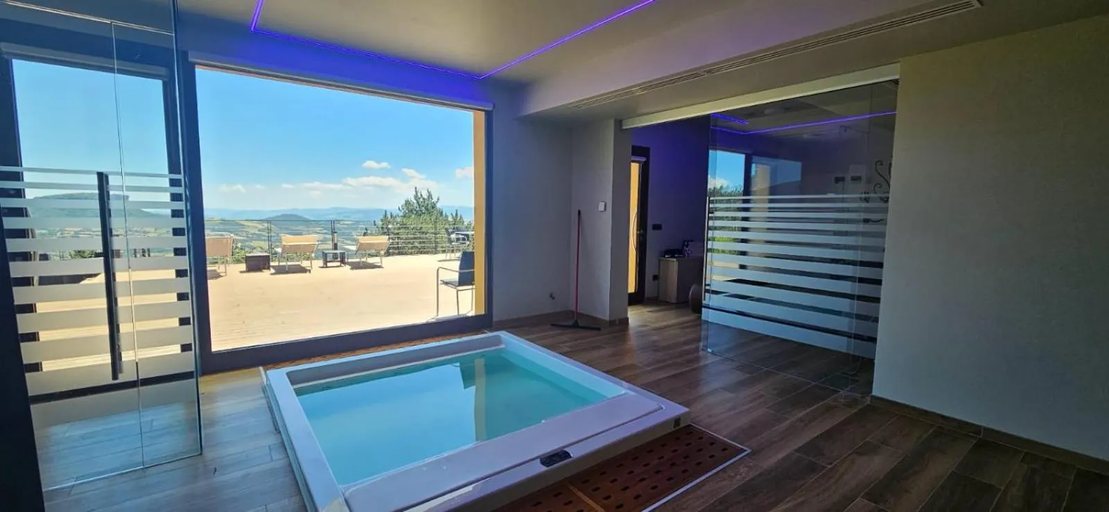 Sauna in La Baita D'Oro Ristorante Residence