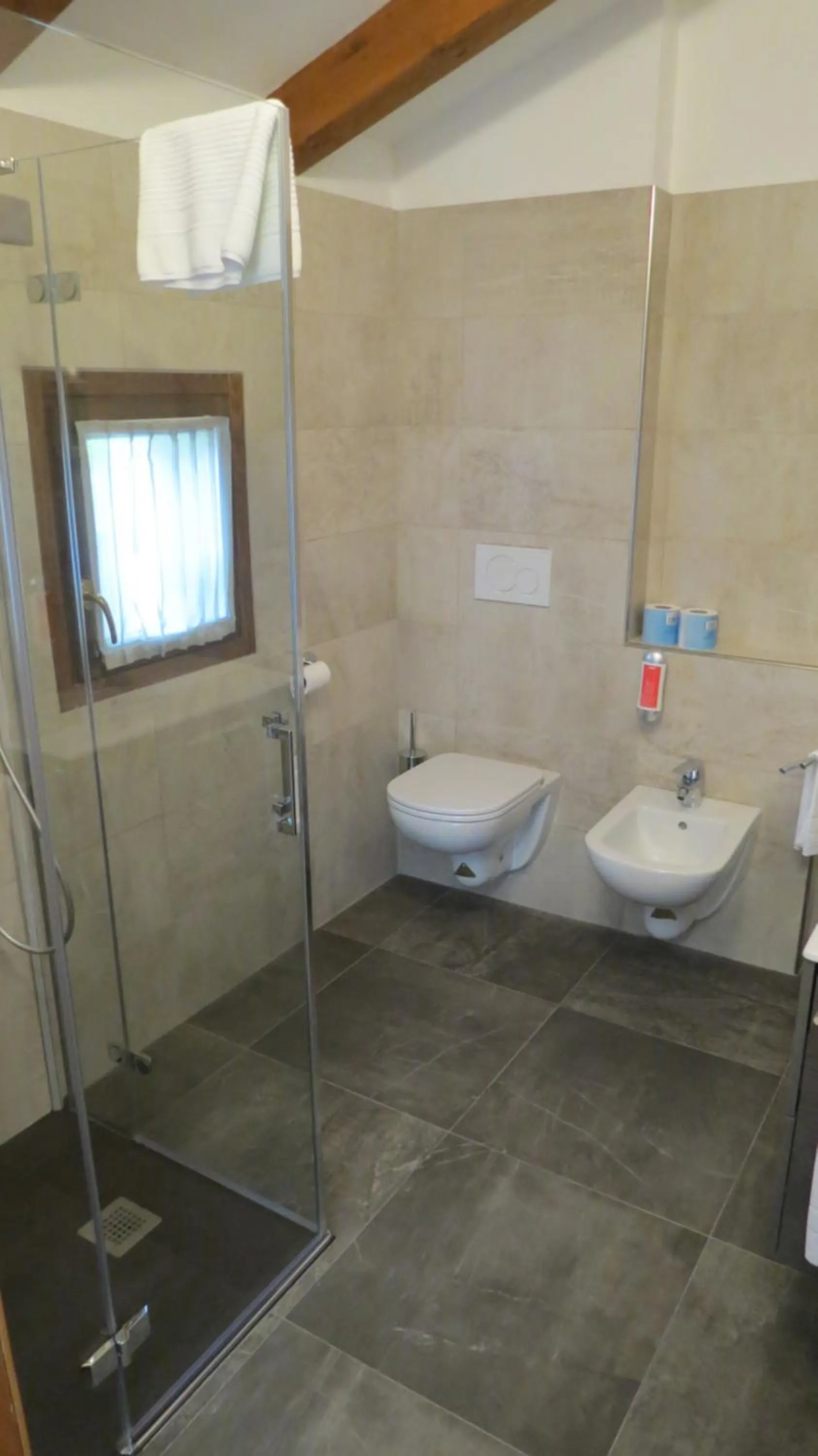 Bathroom in La Baita D'Oro Ristorante Residence