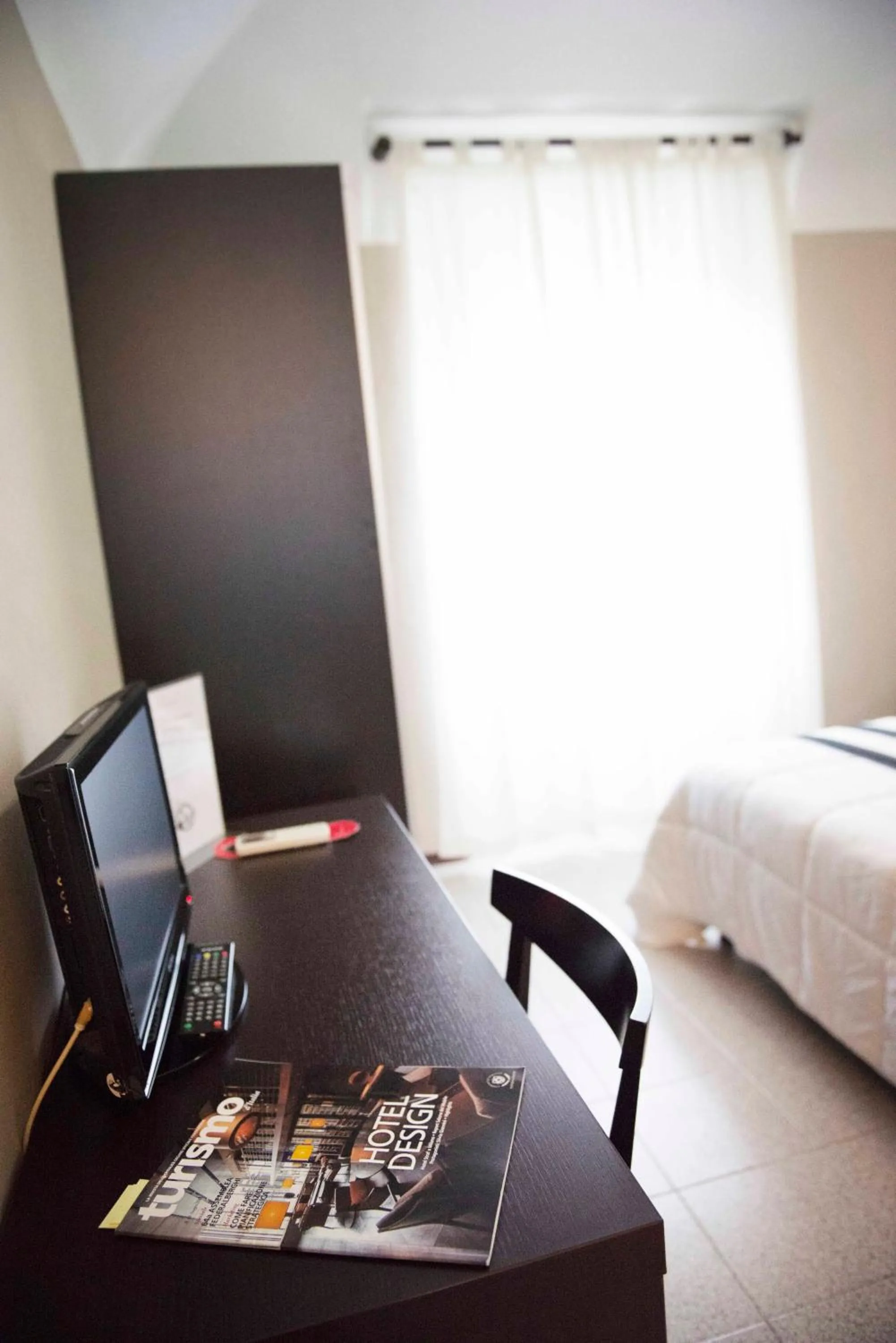 Bed in Hotel Principe