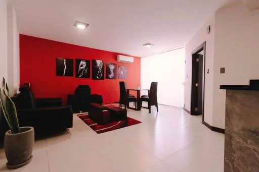 Living room in Mai Suites Apart Hotel