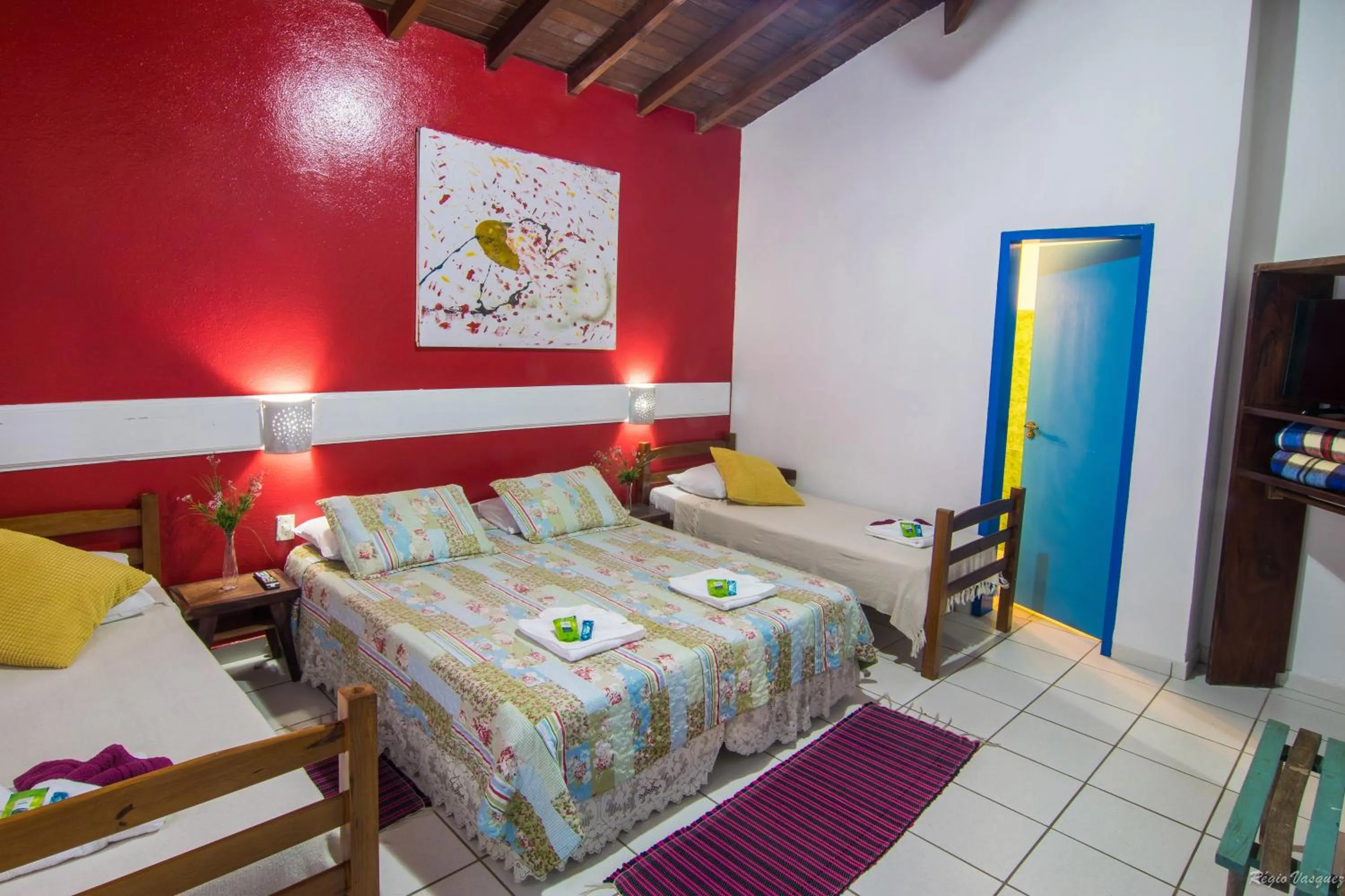 Quadruple Room in Pousada Villa Del Rey POSSUIMOS GERADOR