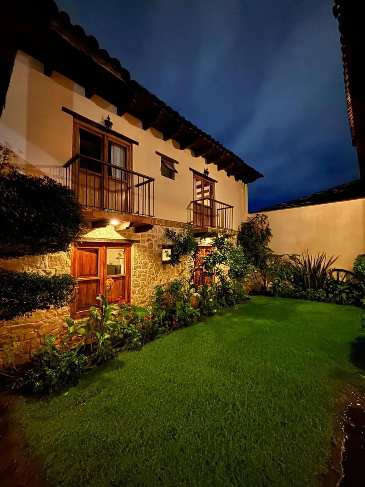 Garden in Hotel San Marcos