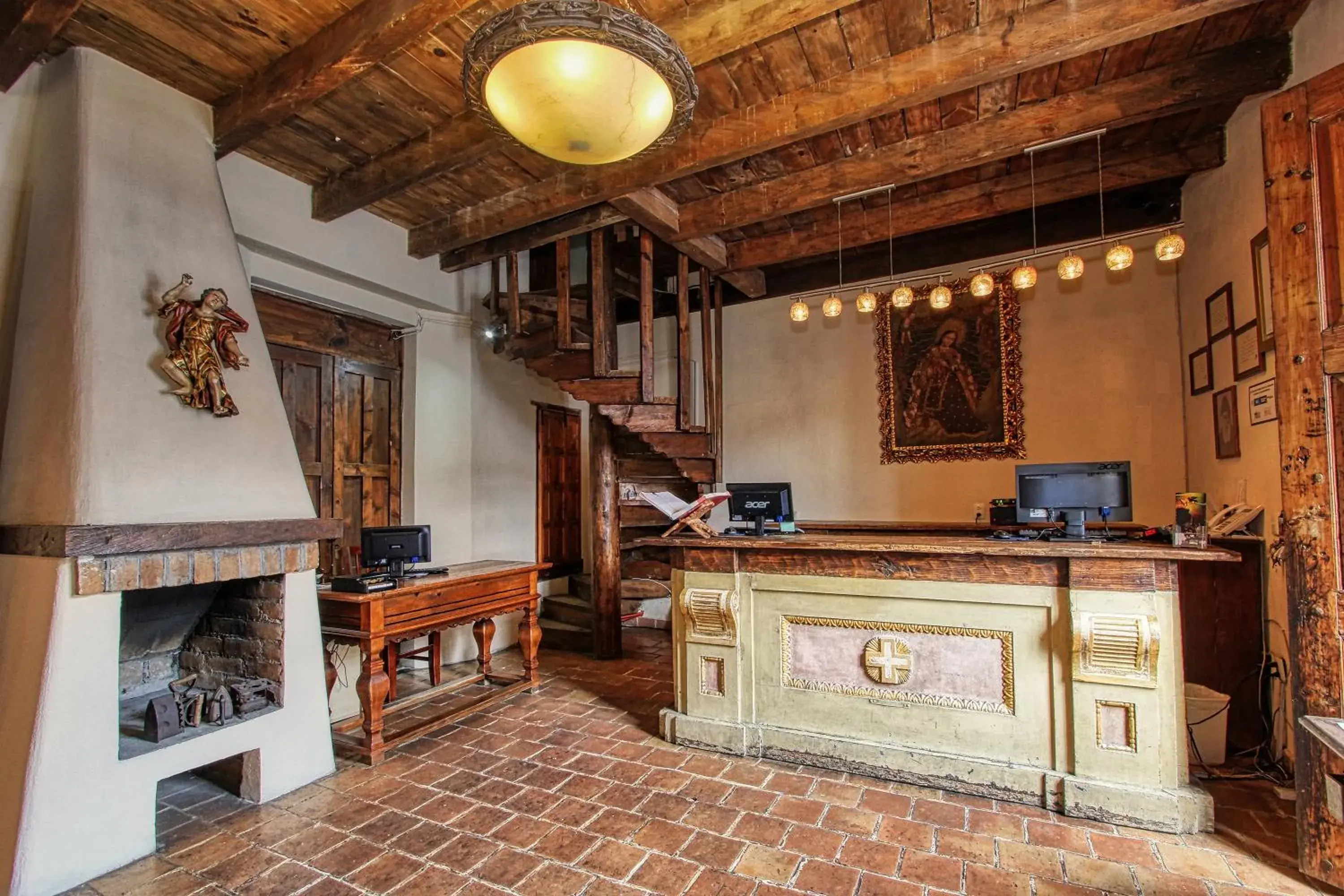 Lobby or reception in Hotel San Marcos Lobby or reception in Hotel San Marcos