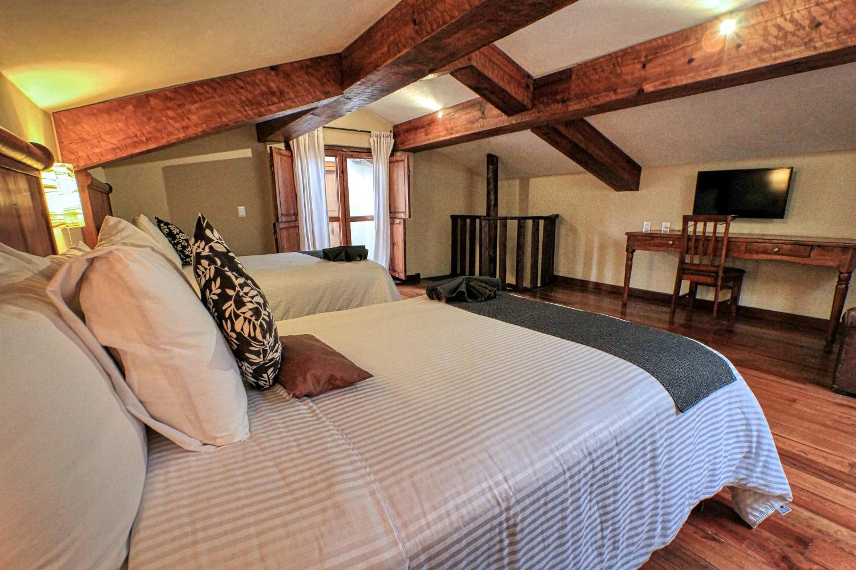 Bedroom, Bed in Hotel San Marcos