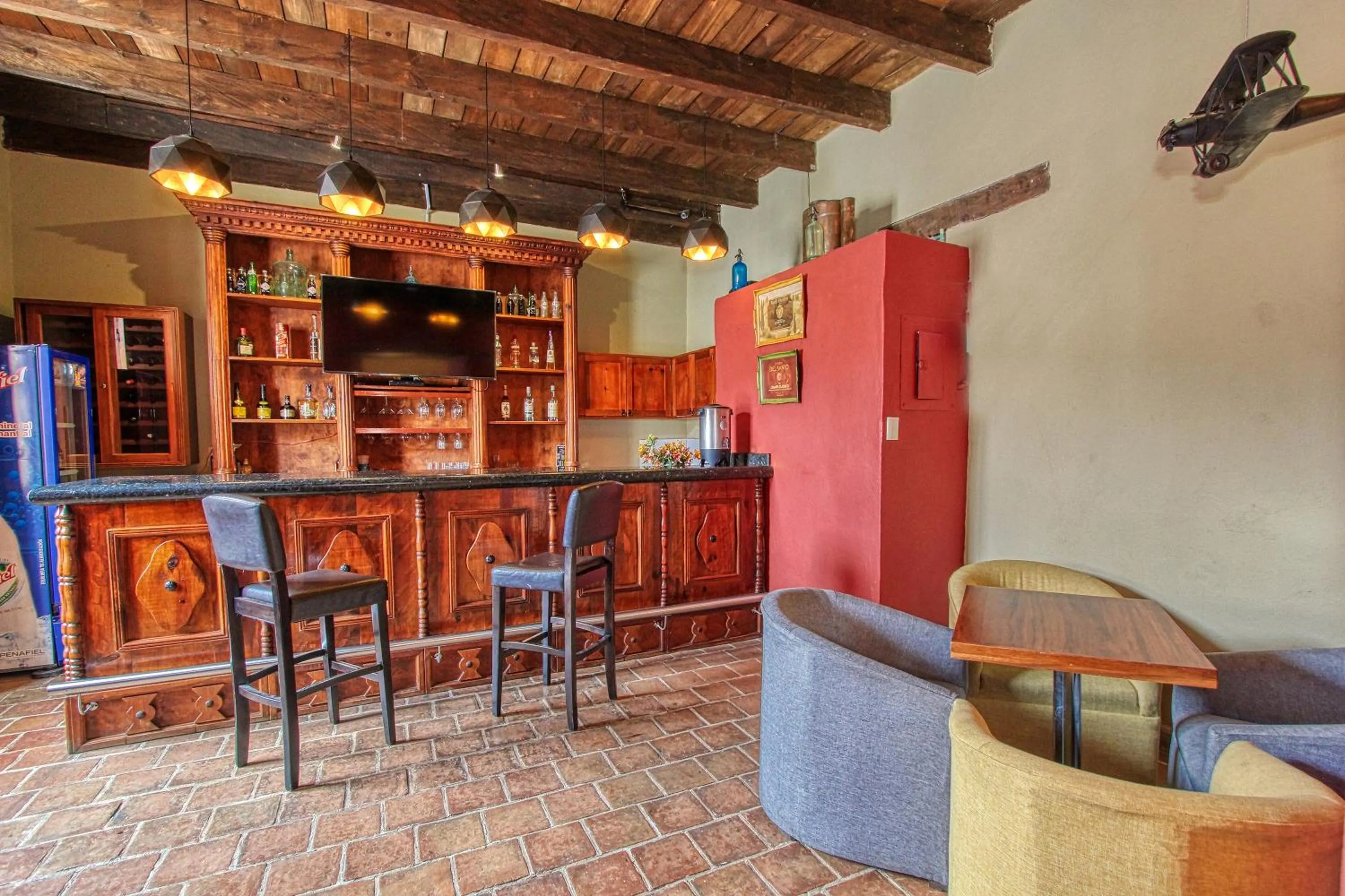 Lounge or bar in Hotel San Marcos