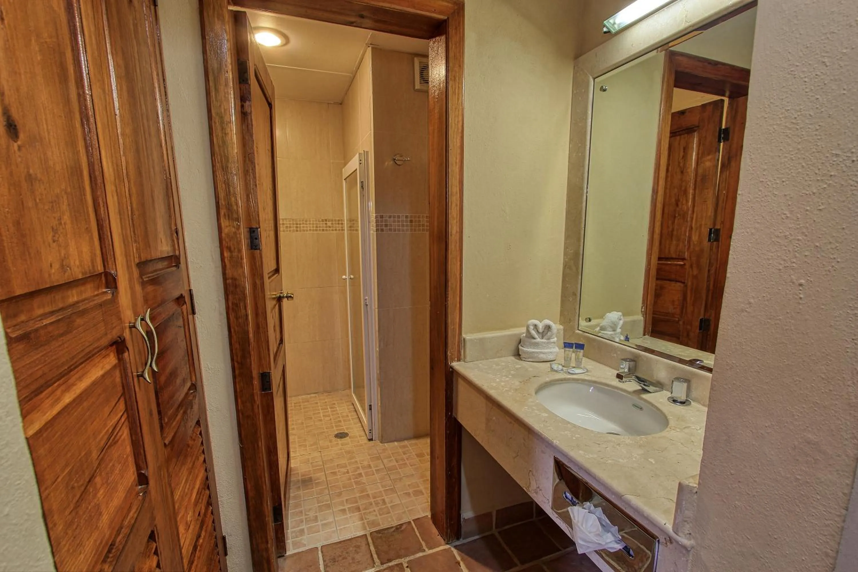 Bathroom in Hotel San Marcos