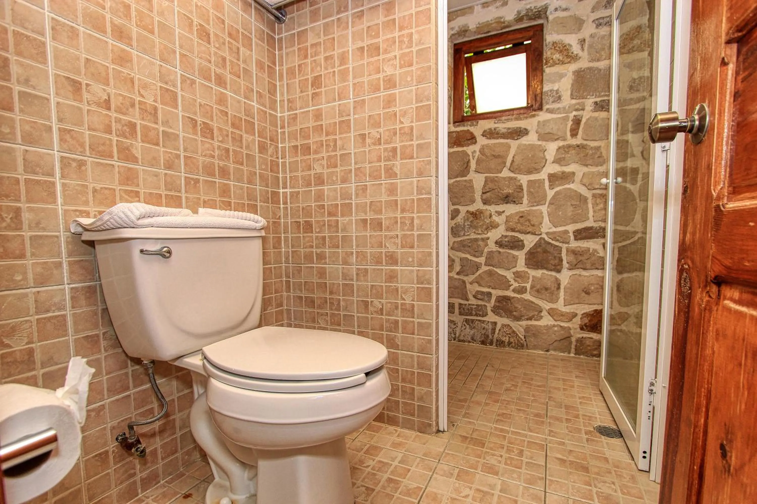 Bathroom in Hotel San Marcos