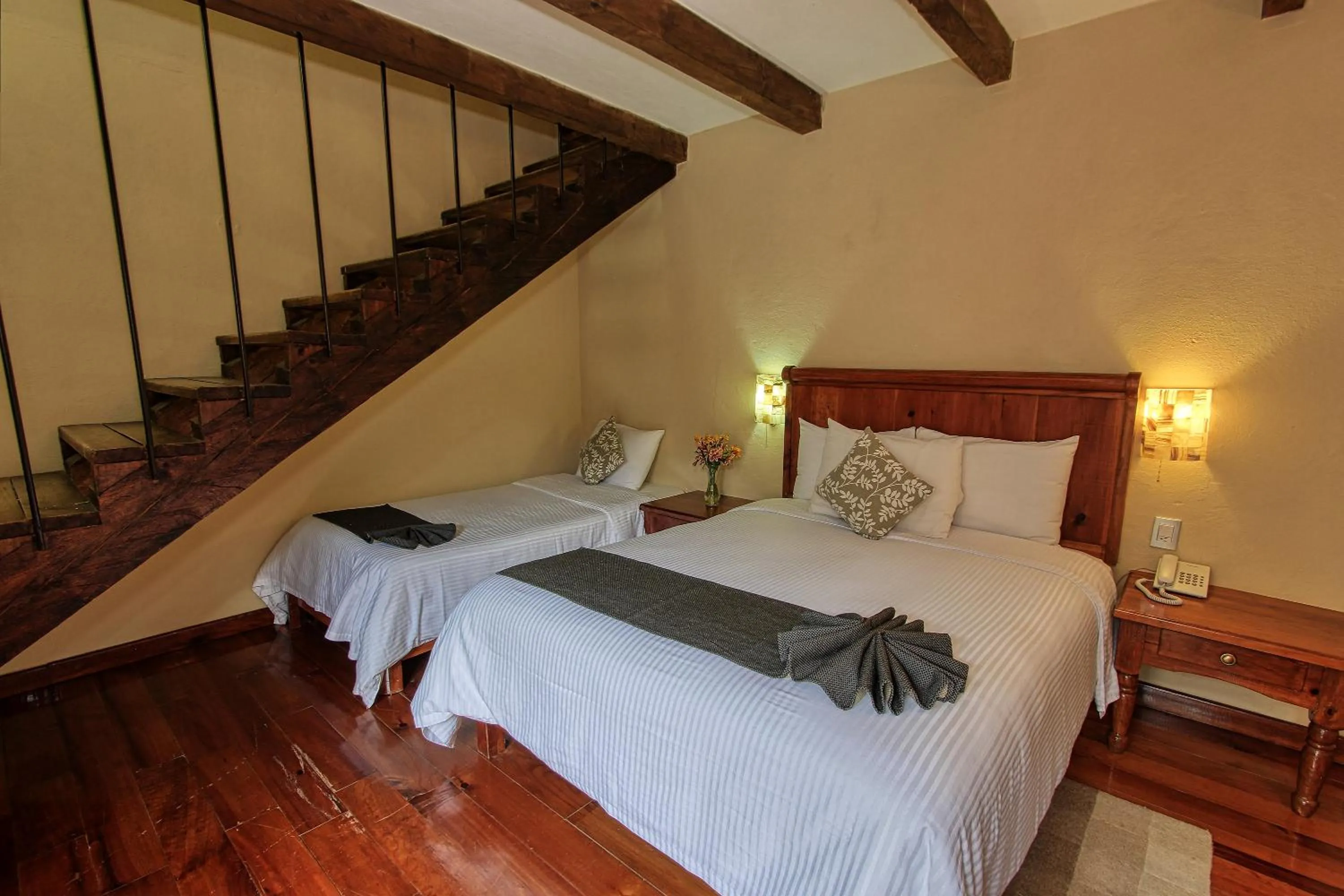 Photo of the whole room, Bed in Hotel San Marcos