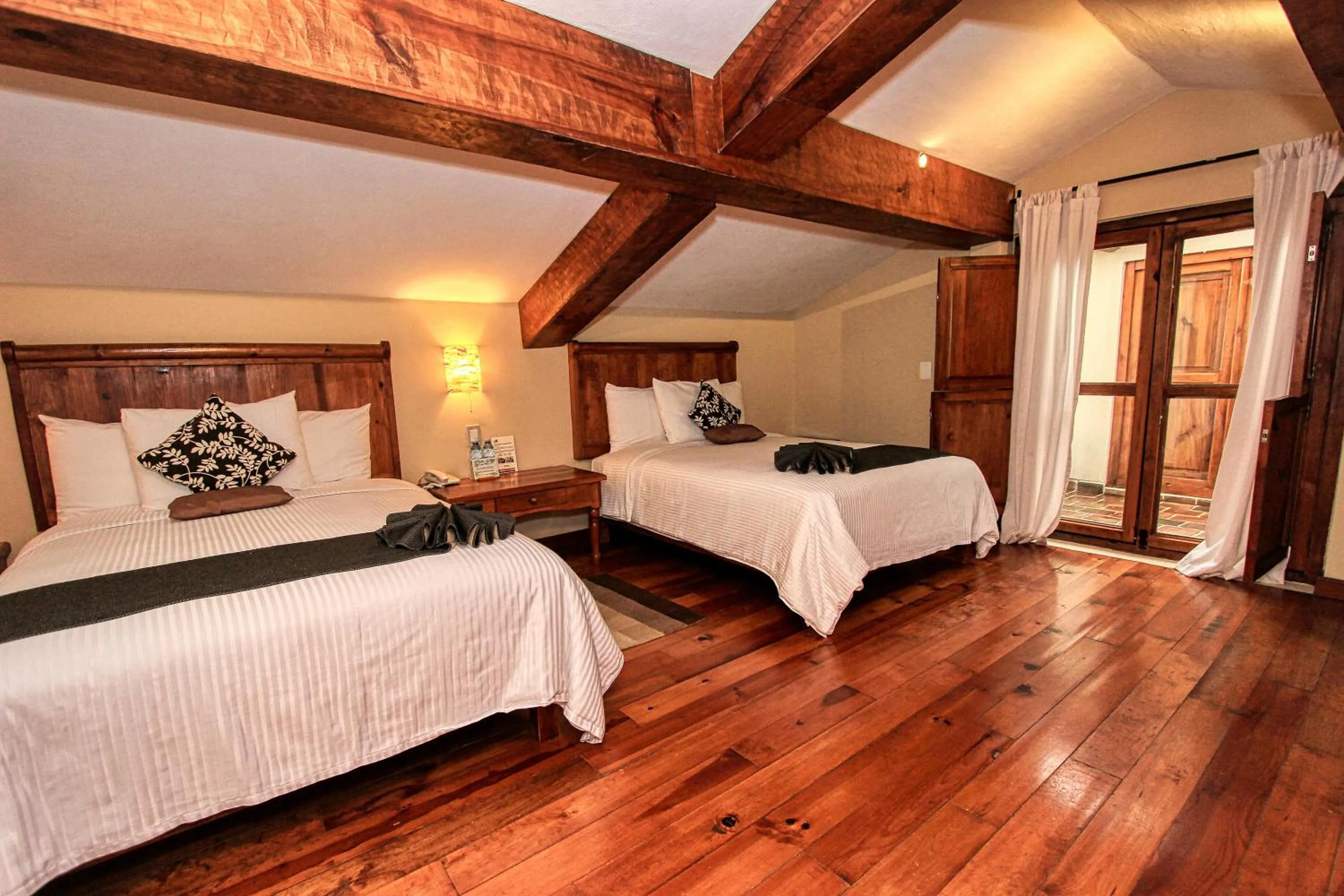 Bed in Hotel San Marcos