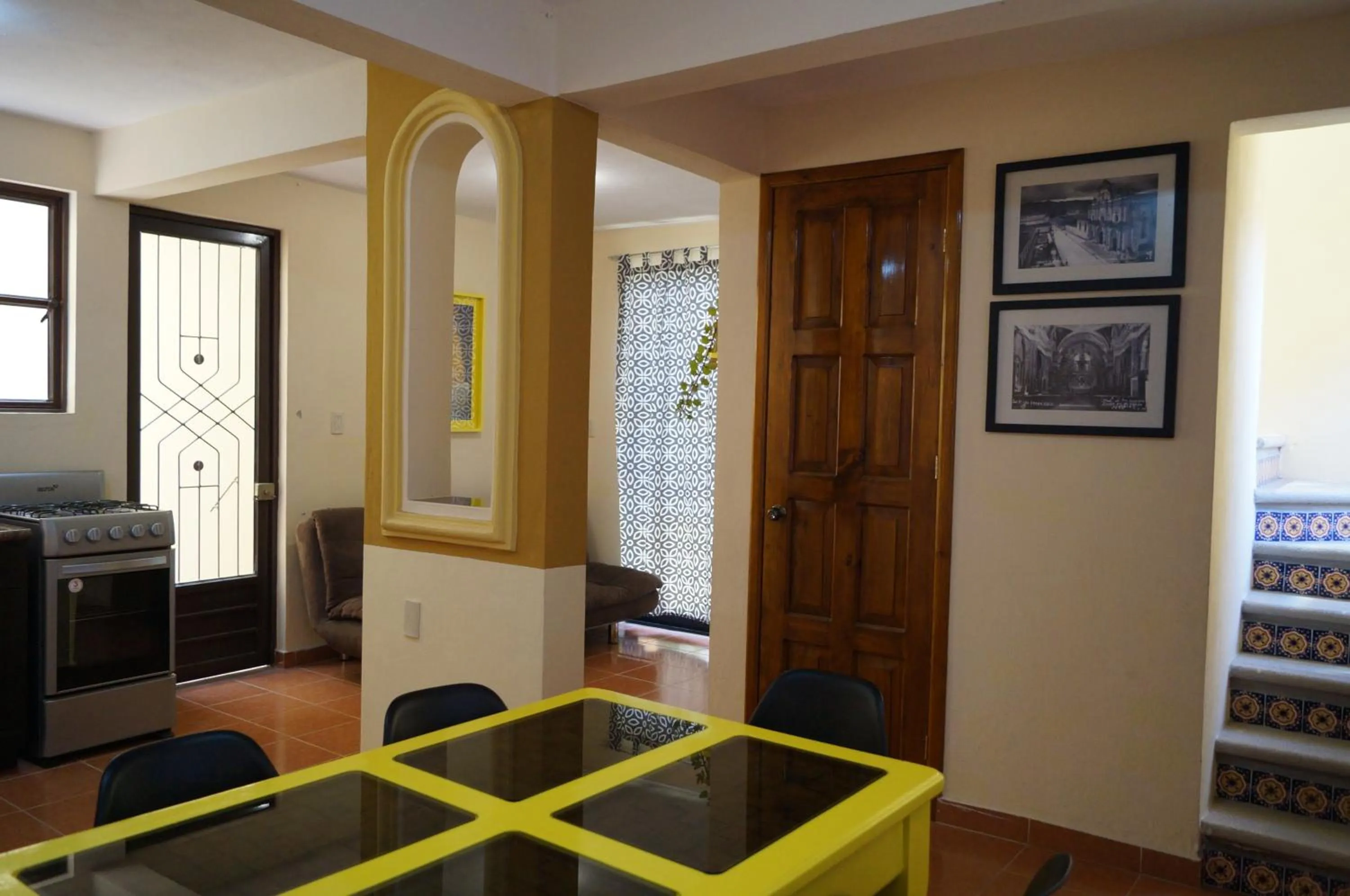 Living room in J&K Suite