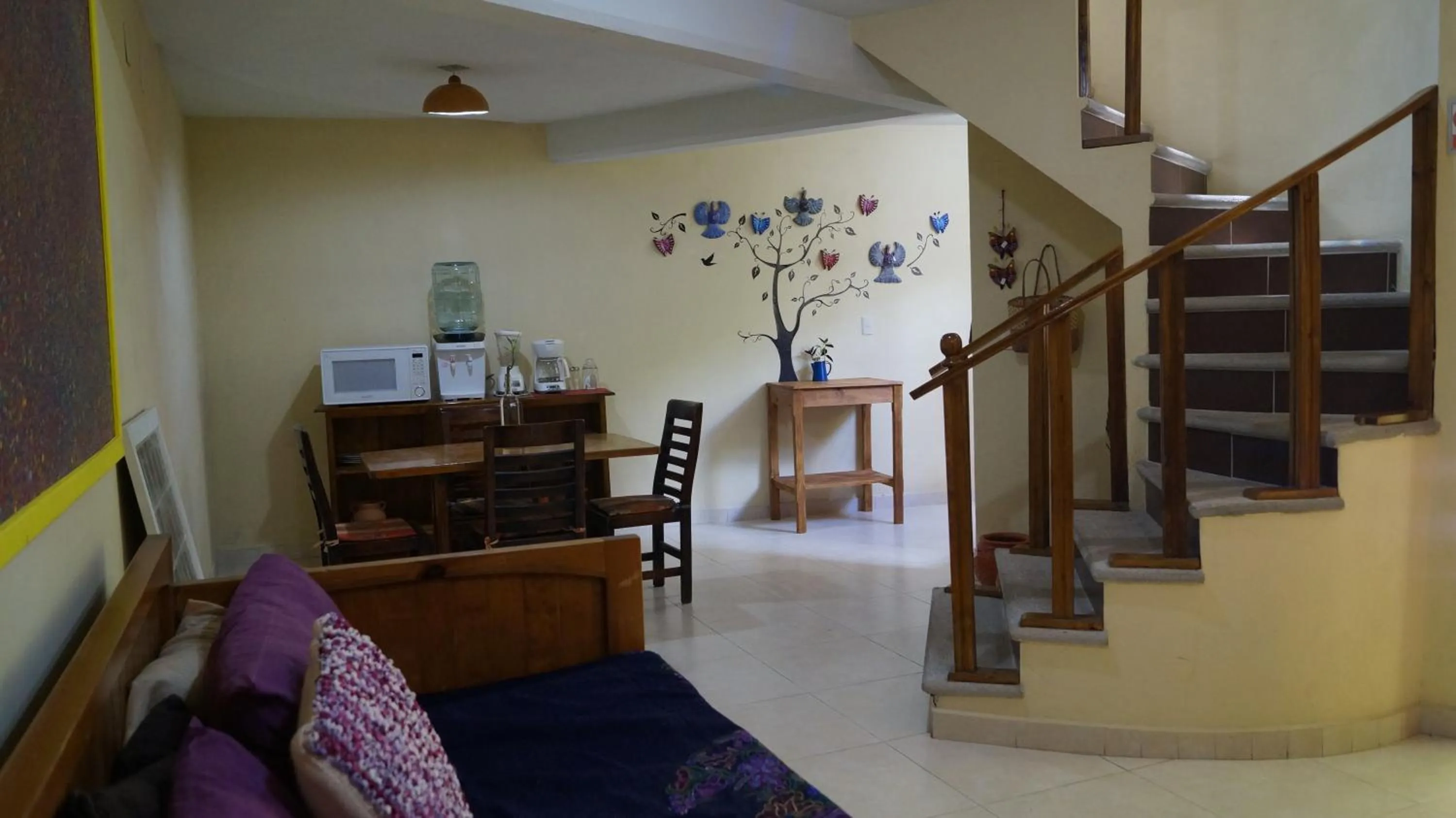 Seating area in J&K Suite