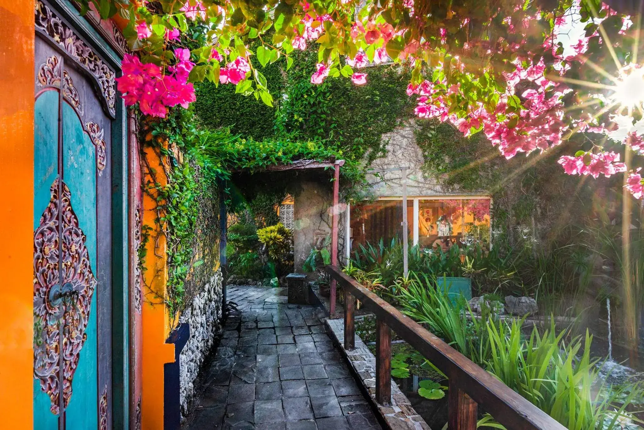 Property building in Red Garden Resort Property building in Red Garden Resort