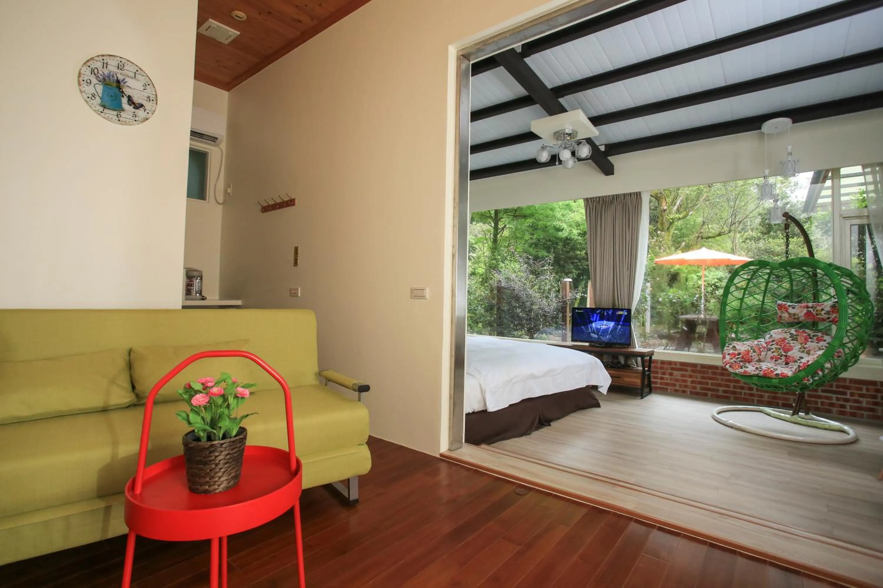 Double Room with Garden View in Zhen Shan Zhuang B&B