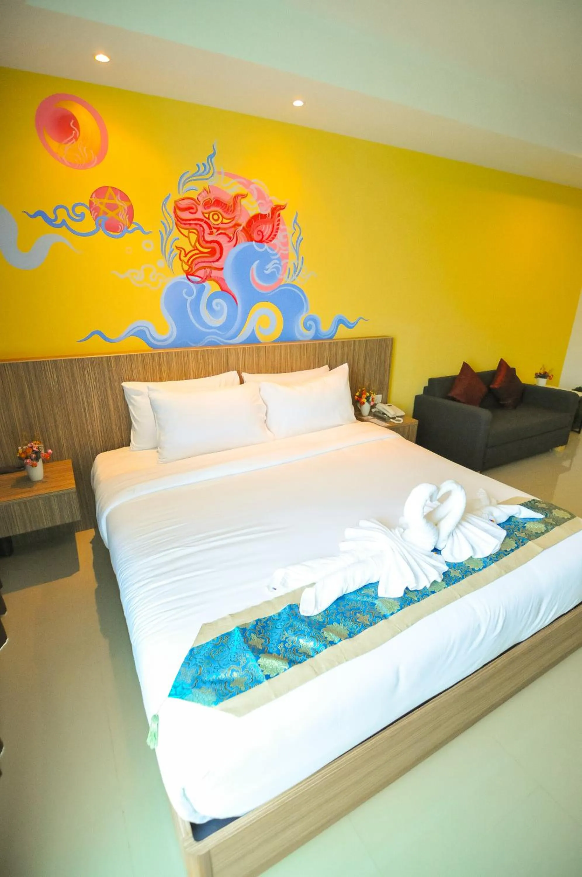 Photo of the whole room, Bed in The Sila Hotel