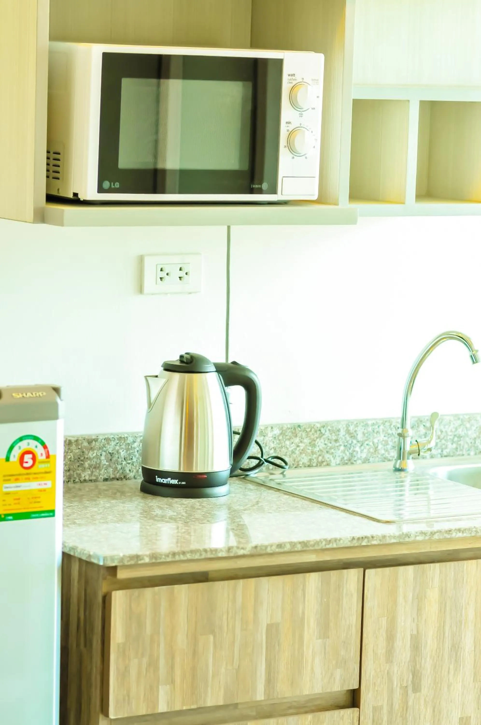 Kitchen or kitchenette in The Sila Hotel