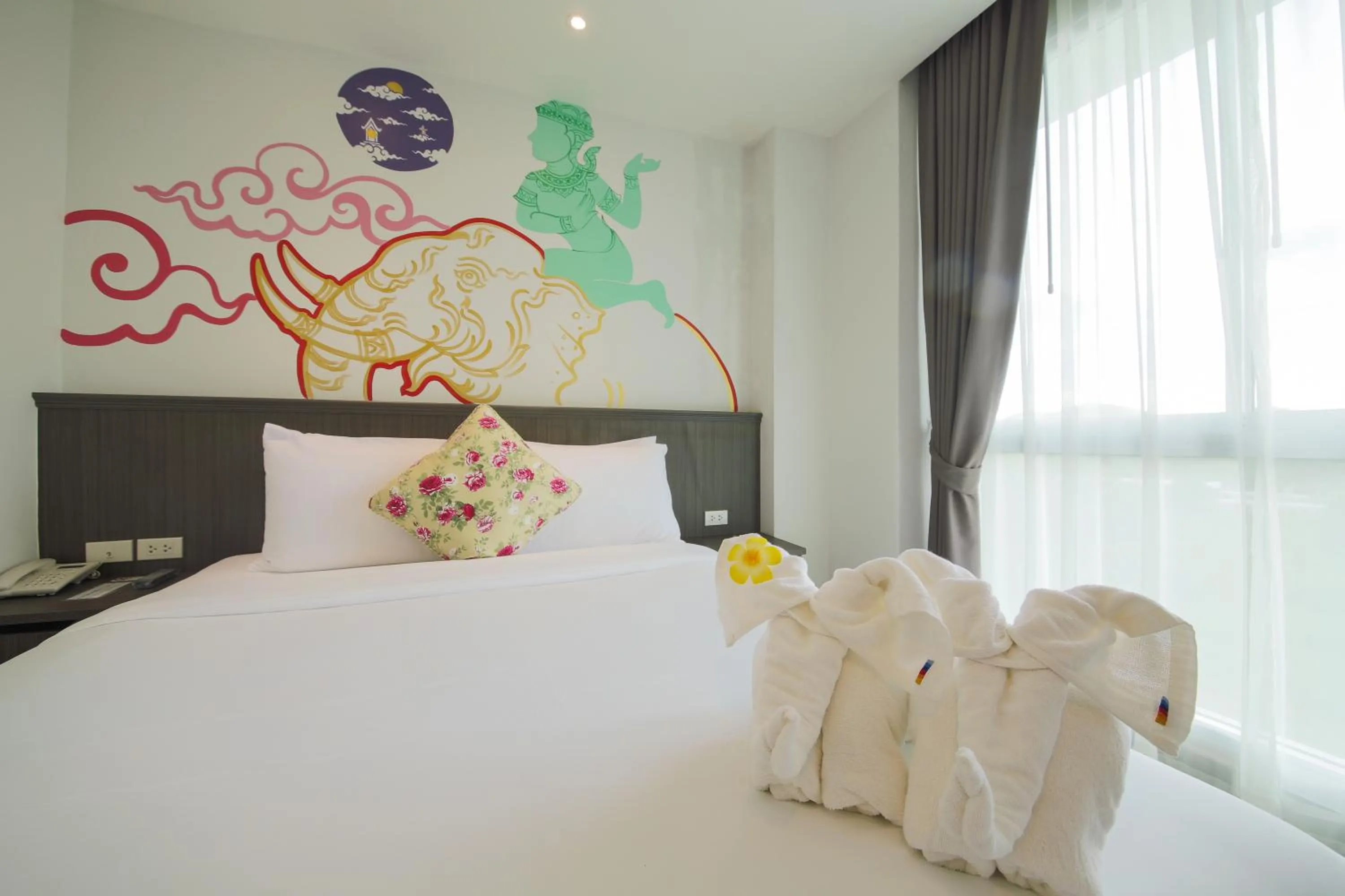 Photo of the whole room, Bed in The Sila Hotel