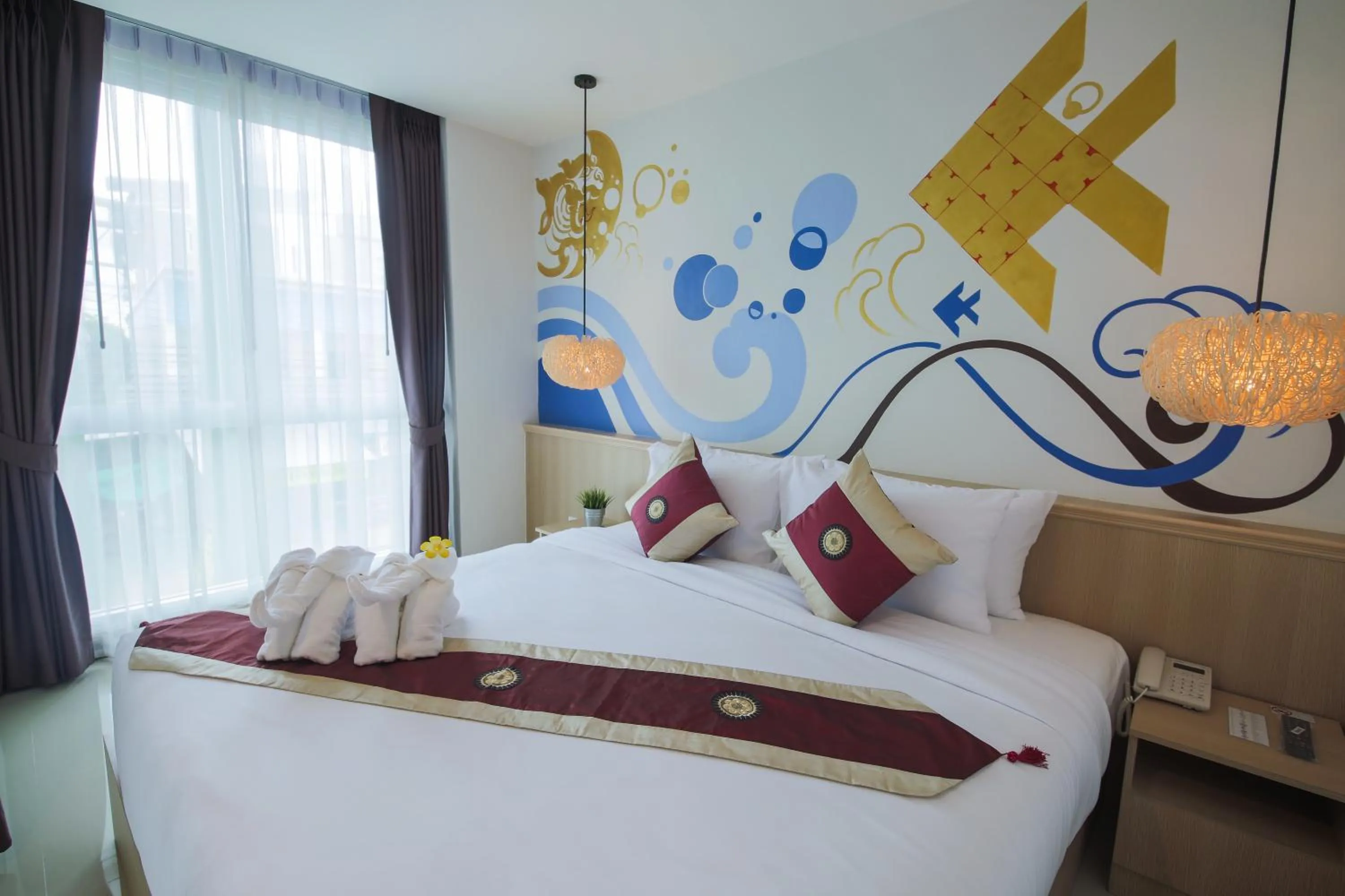 Photo of the whole room, Bed in The Sila Hotel