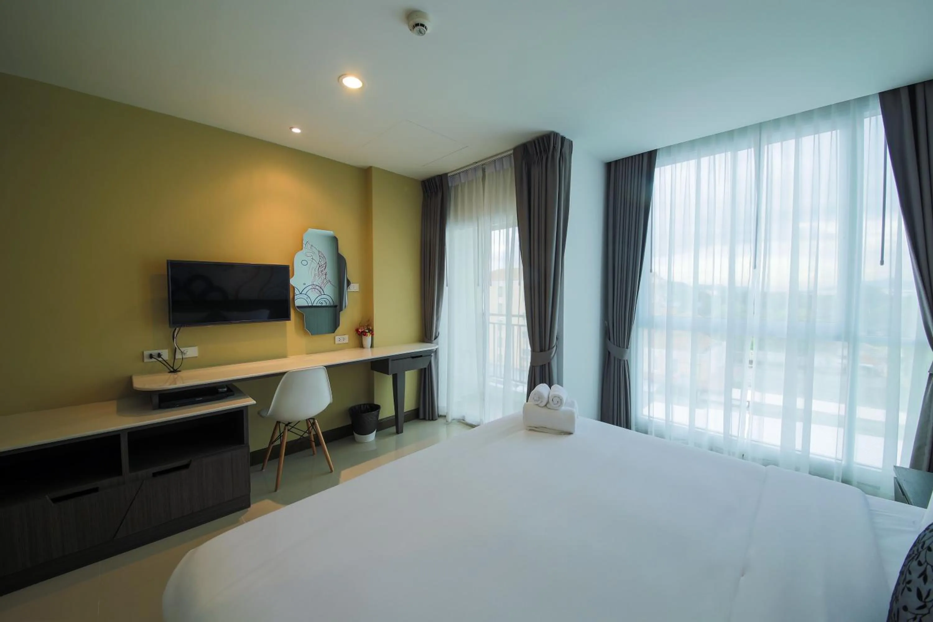 Photo of the whole room, Bed in The Sila Hotel