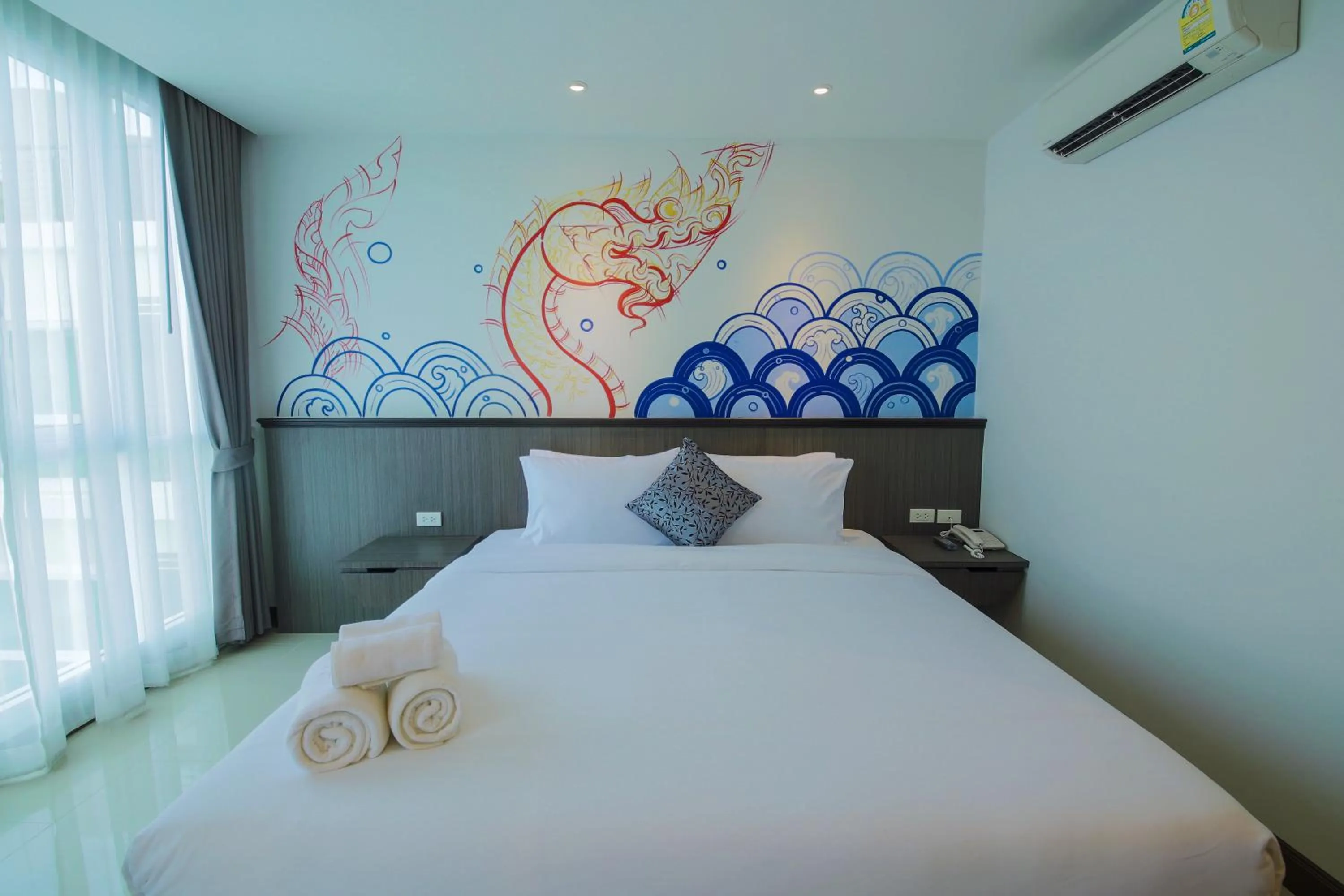 Photo of the whole room, Bed in The Sila Hotel