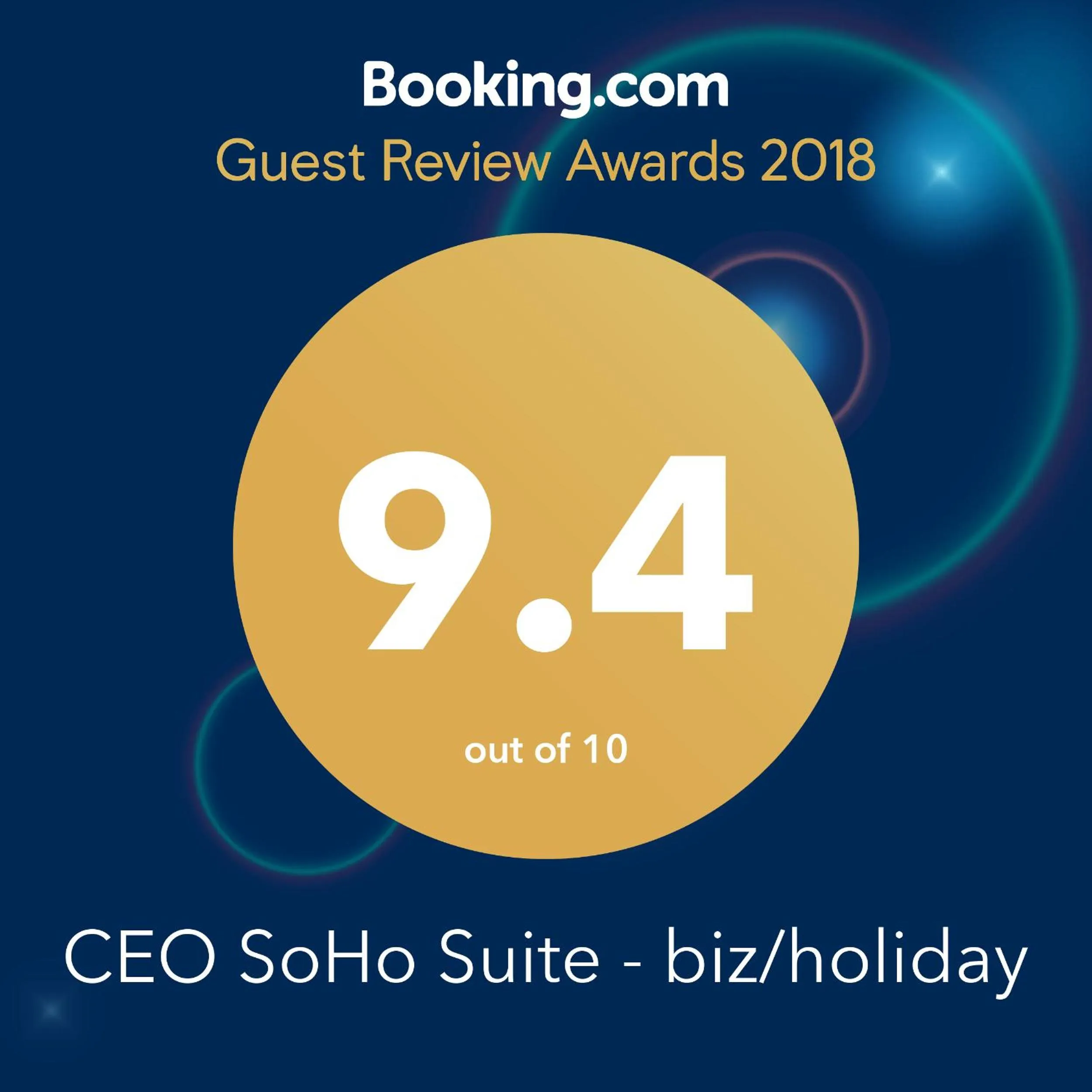 CEO SoHo Suite - biz or holiday 2-5 Pax