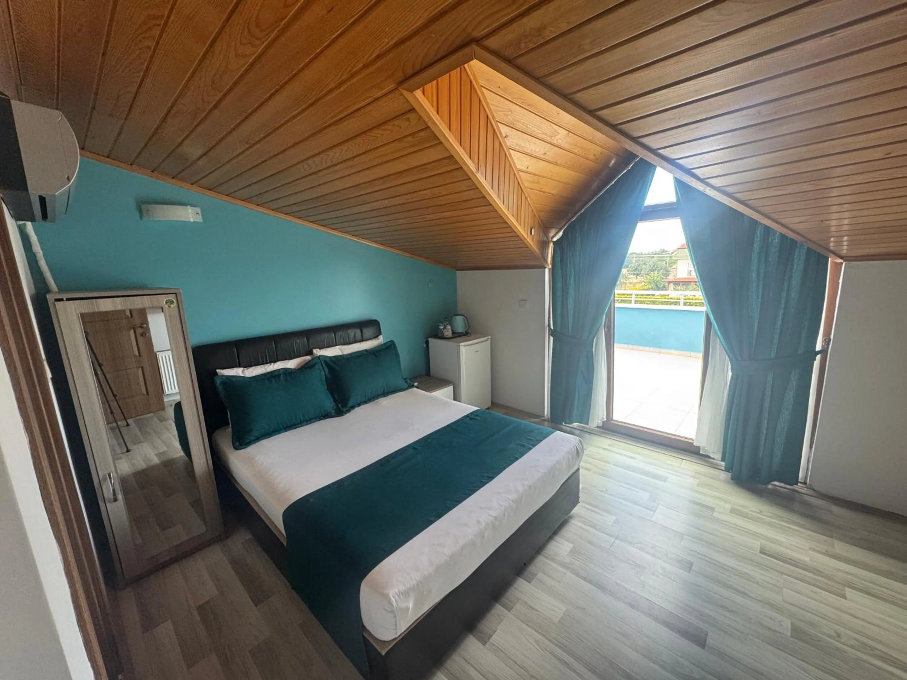 Bed in Geyikli Berfin Otel