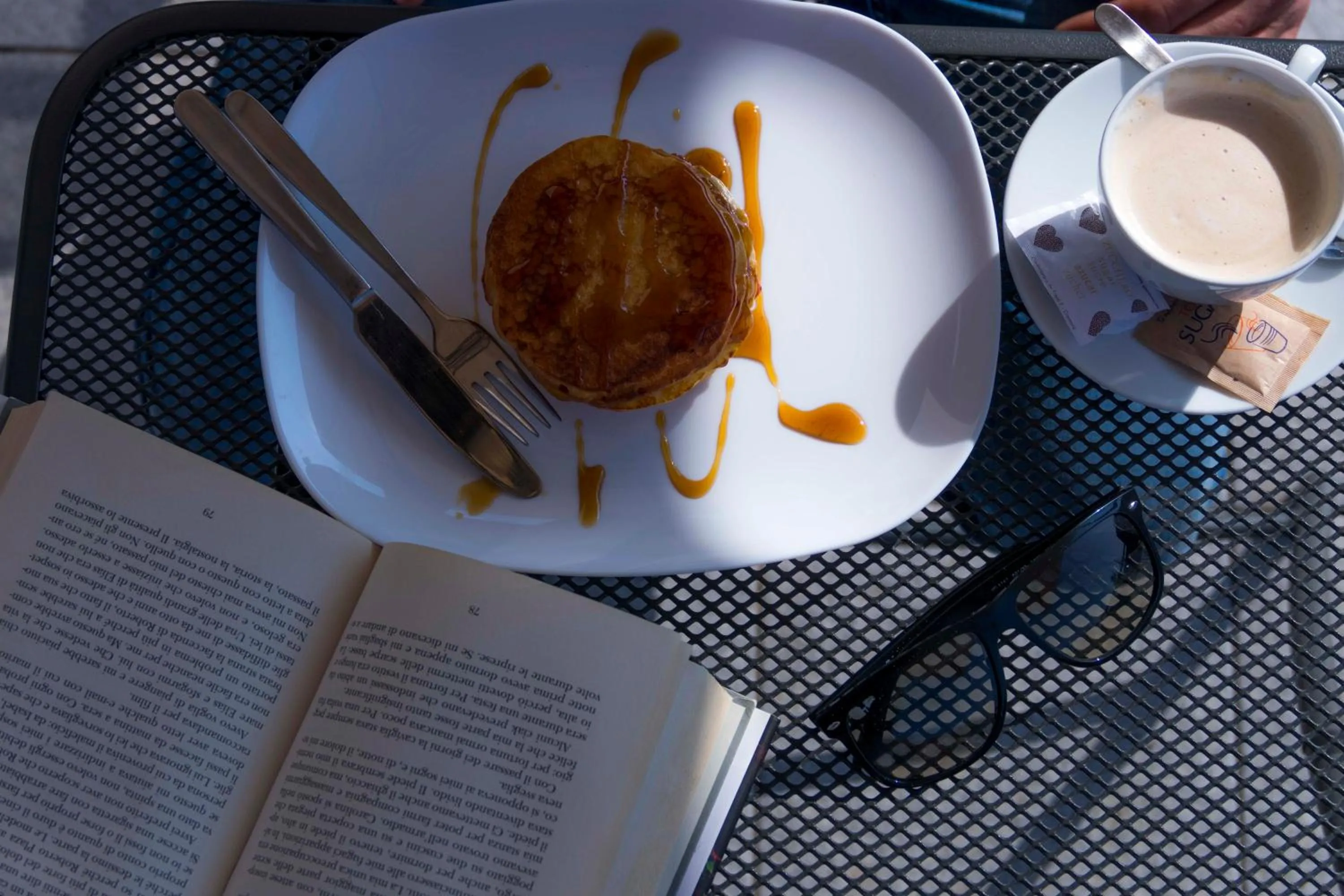 Food close-up in Hotel Rossovino Como