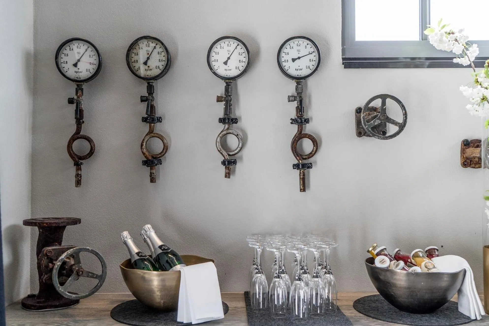 Buffet breakfast in Hotel Oderberger