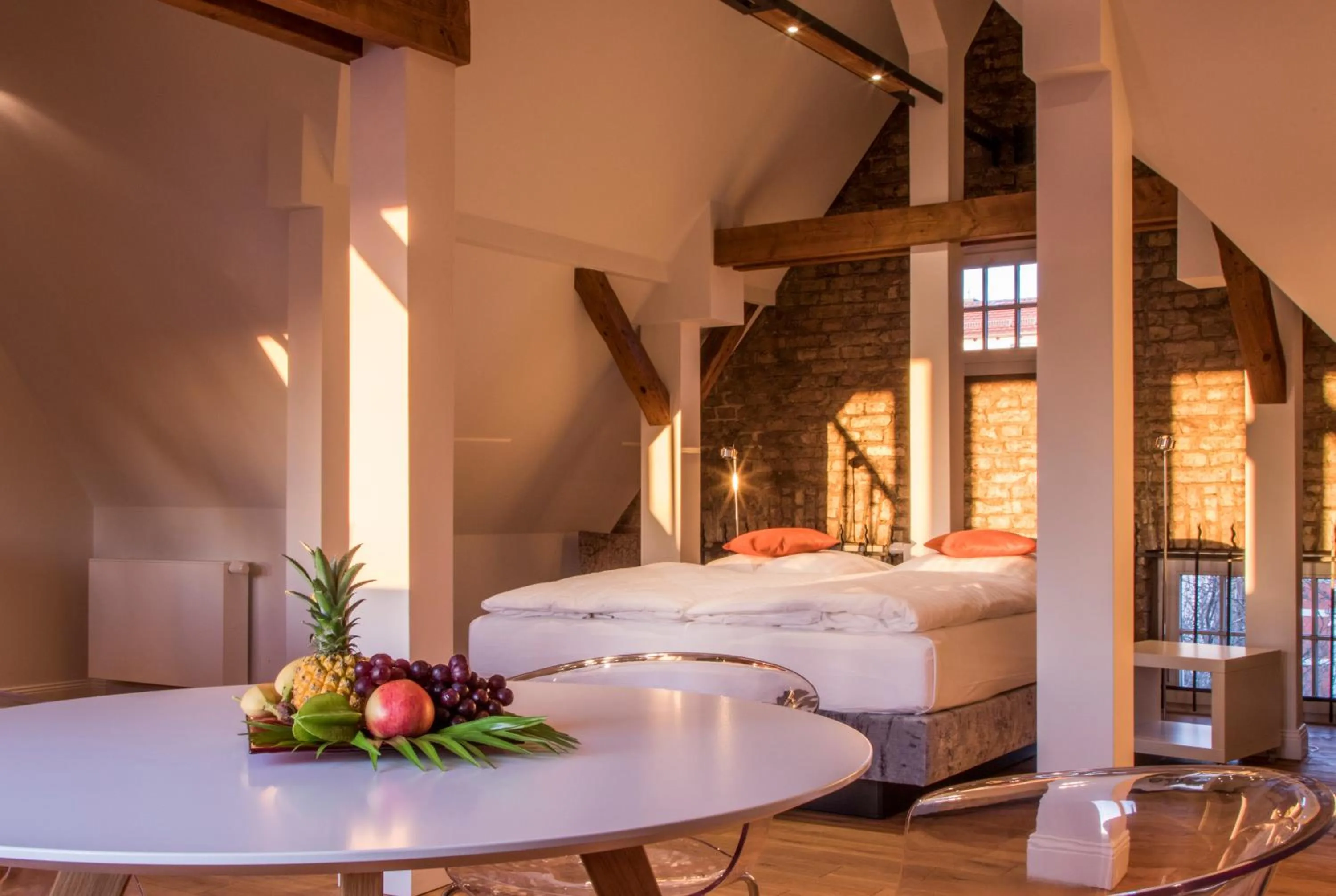 Bed in Hotel Oderberger