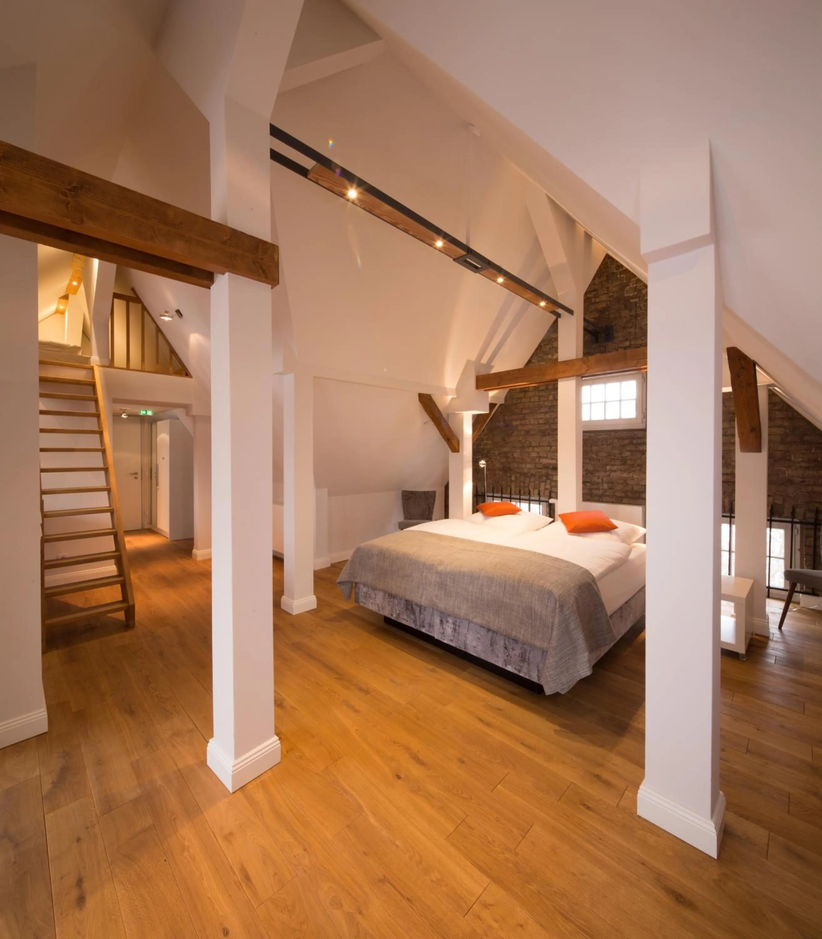 Bed in Hotel Oderberger