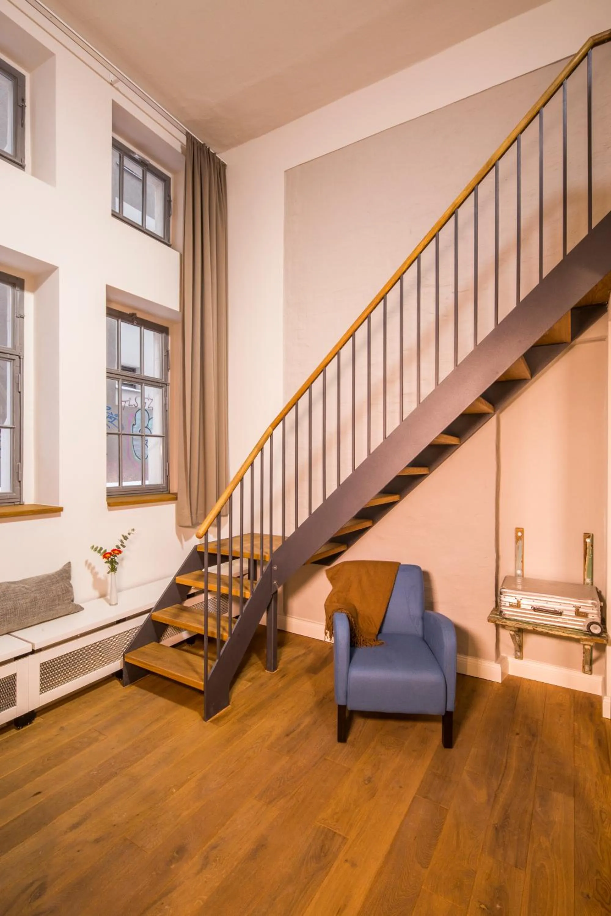 Bedroom in Hotel Oderberger