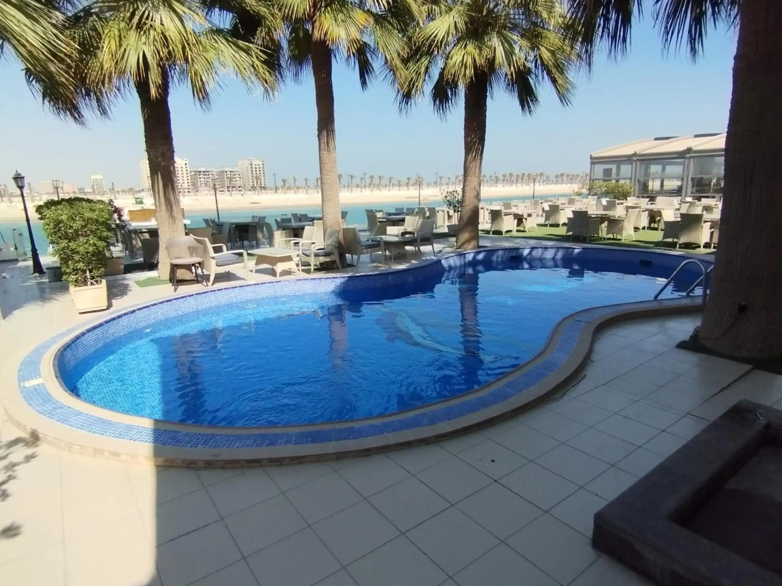 Pool view in Golden Tulip Al Khobar Suites Pool view in Golden Tulip Al Khobar Suites