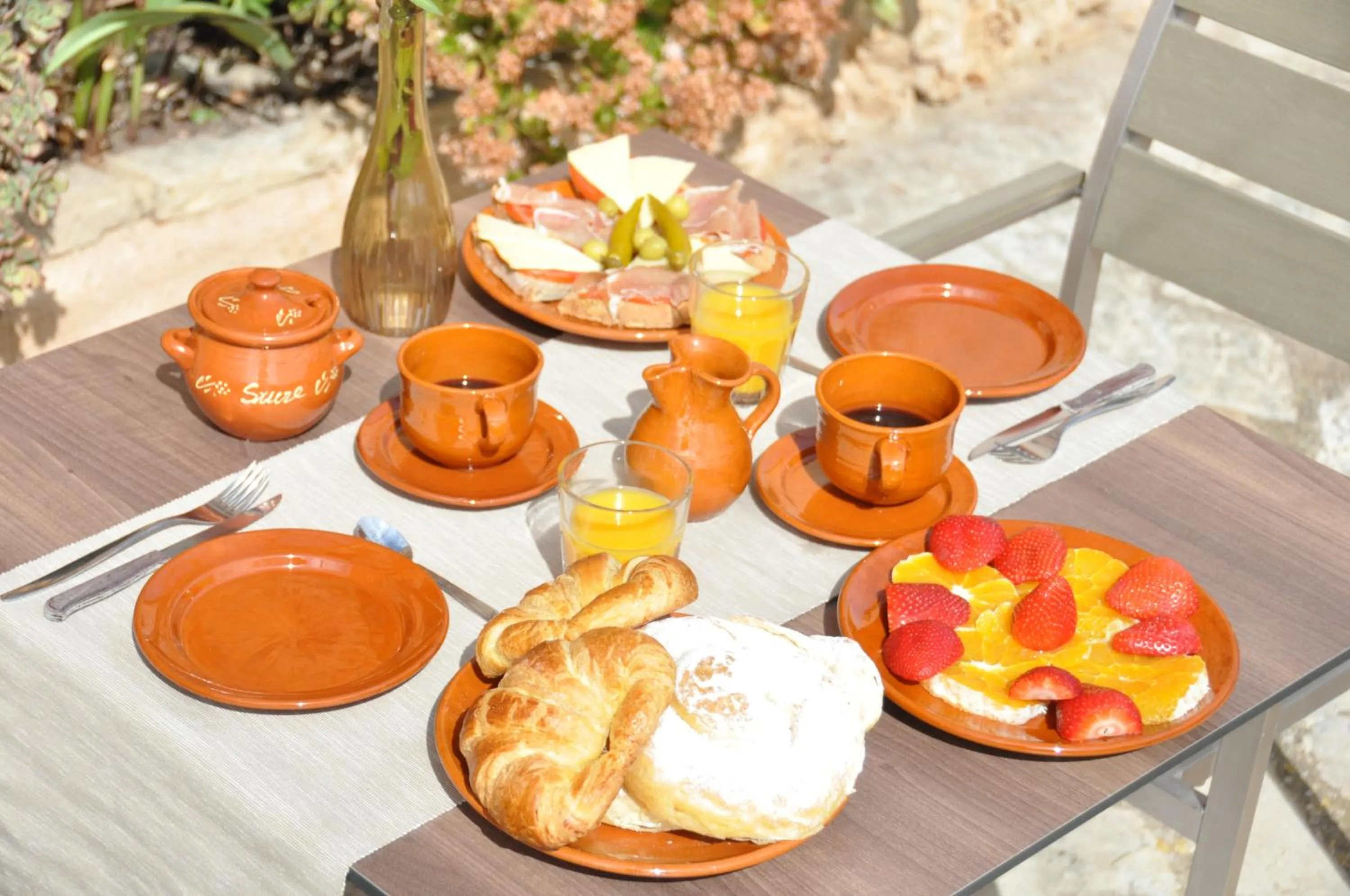 Garden in Can Porretí Agroturisme