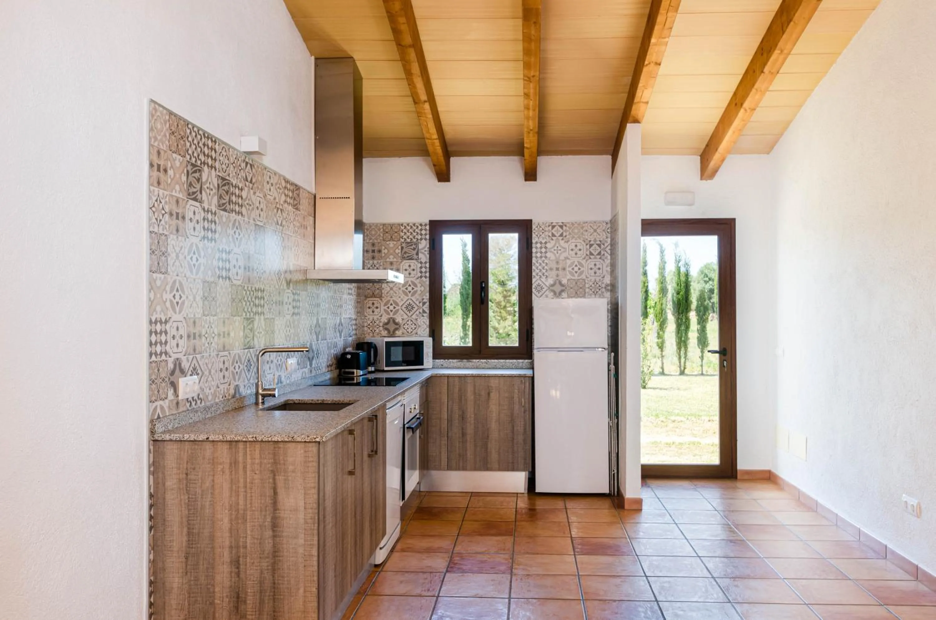 Kitchen or kitchenette in Can Porretí Agroturisme