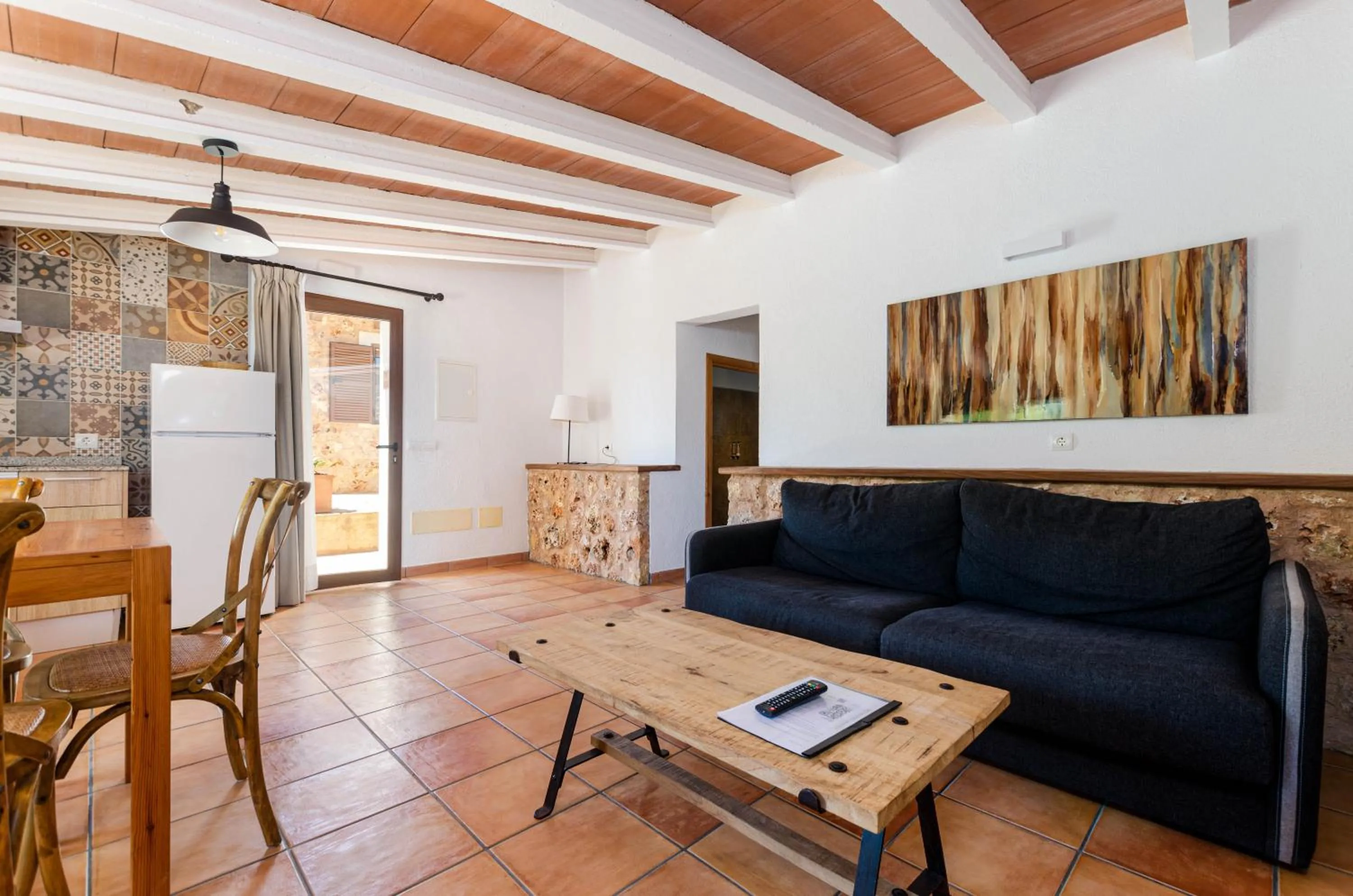 Living room in Can Porretí Agroturisme