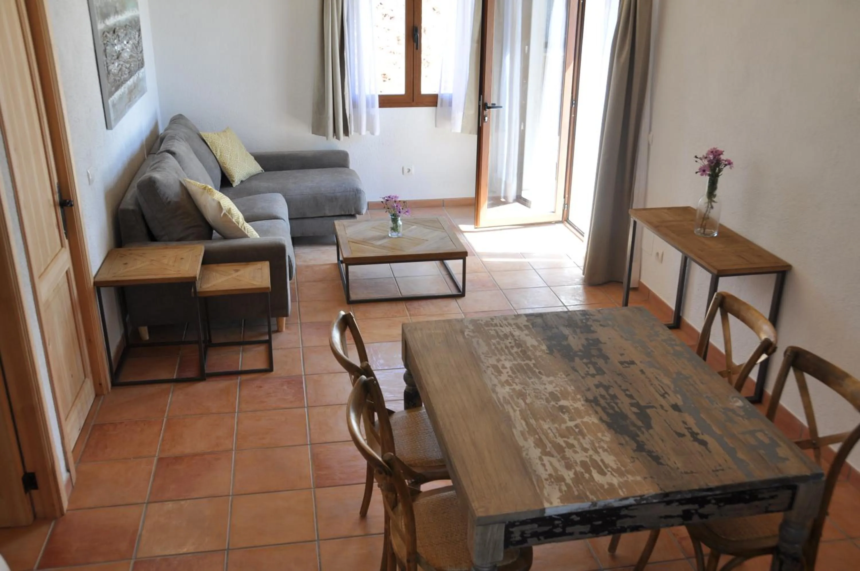 Living room in Can Porretí Agroturisme