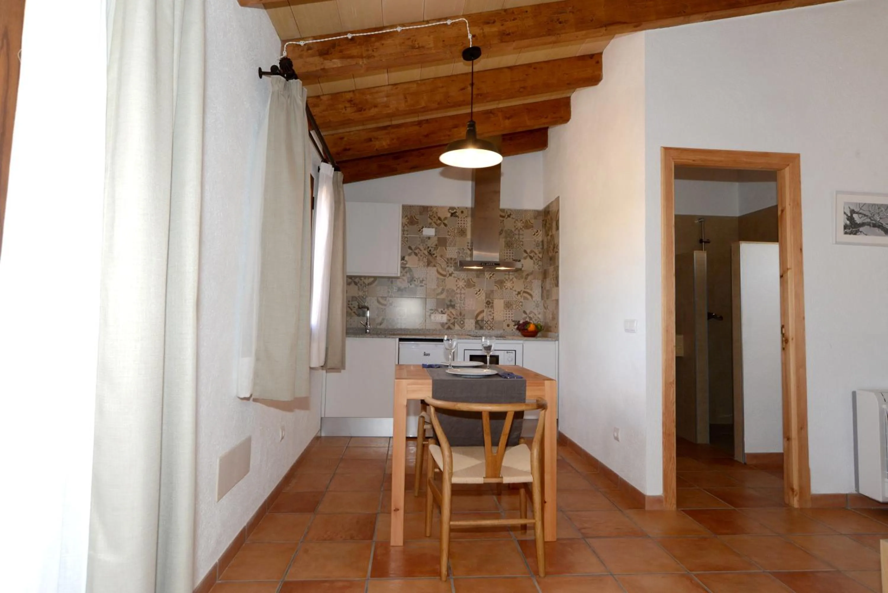 Kitchen or kitchenette in Can Porretí Agroturisme