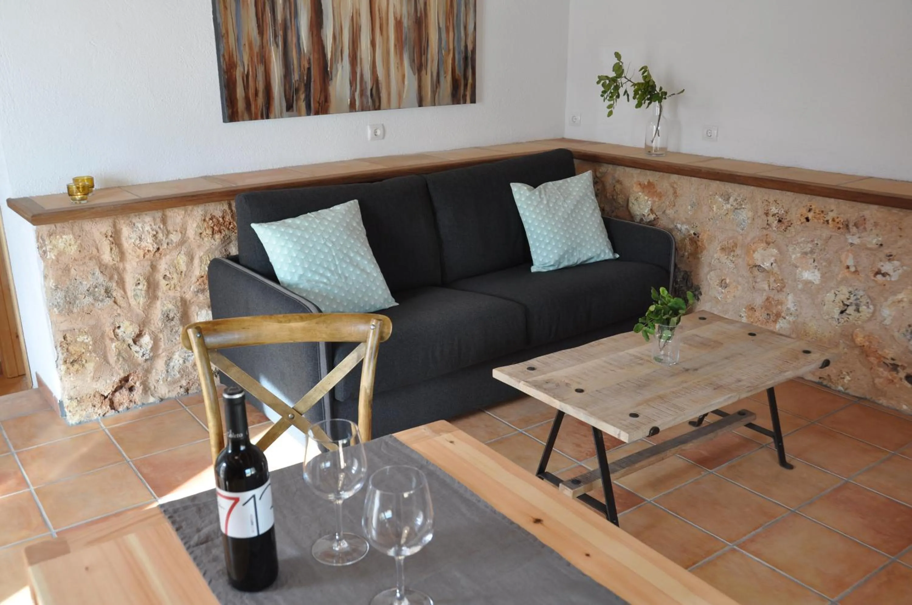 Living room in Can Porretí Agroturisme