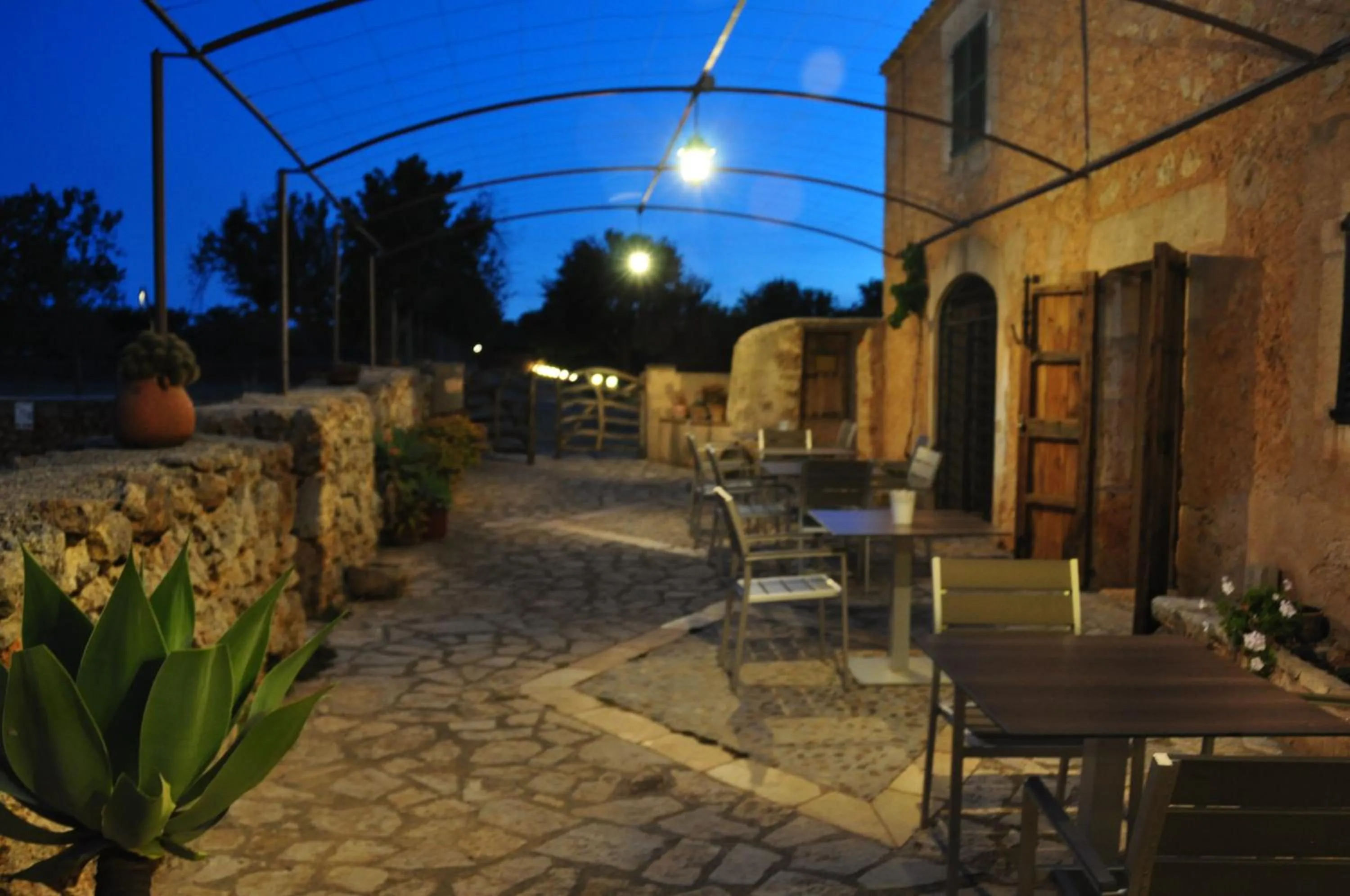 Patio in Can Porretí Agroturisme