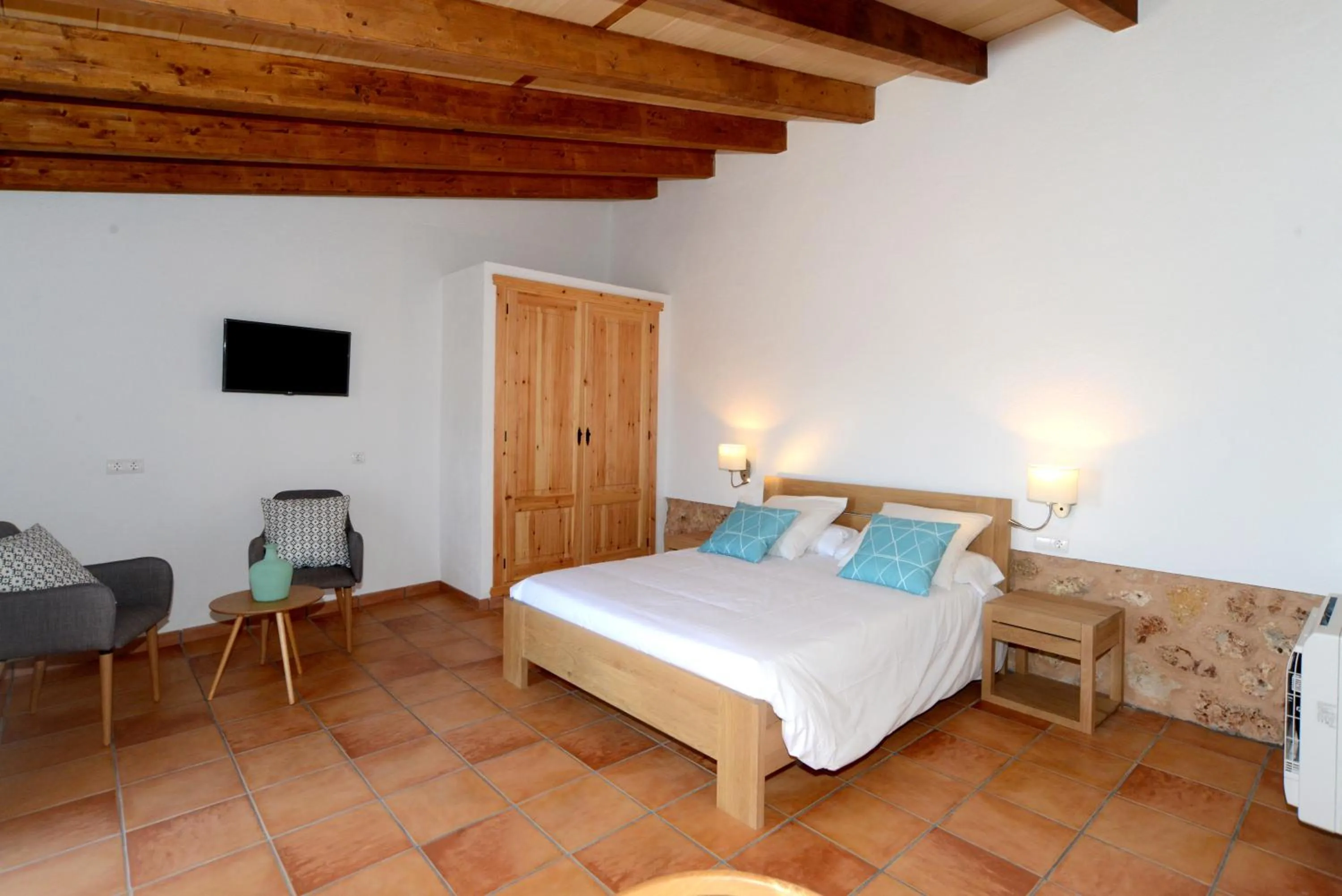 Photo of the whole room, Bed in Can Porretí Agroturisme