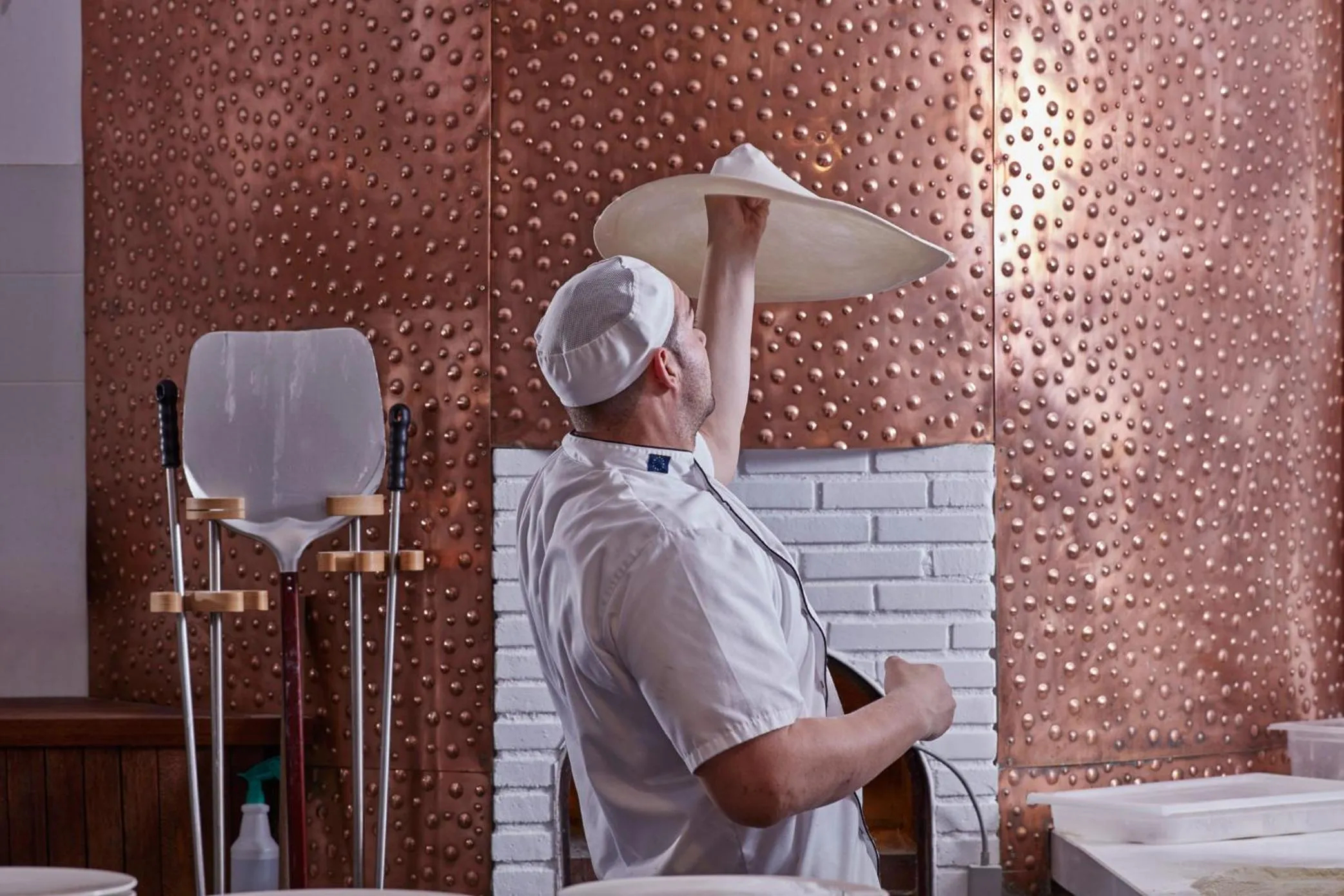 Staff in Grecian Park