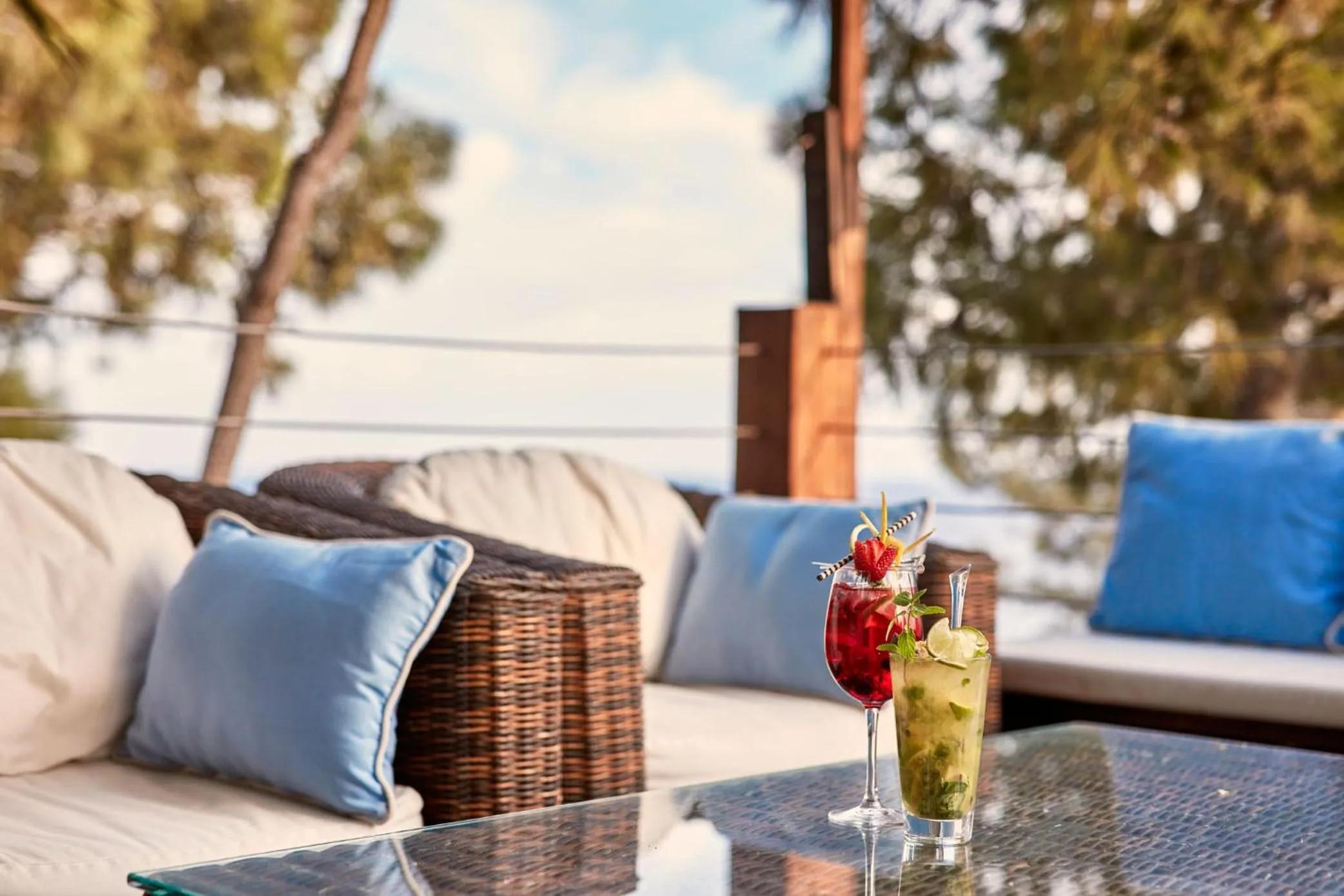 Patio in Grecian Park