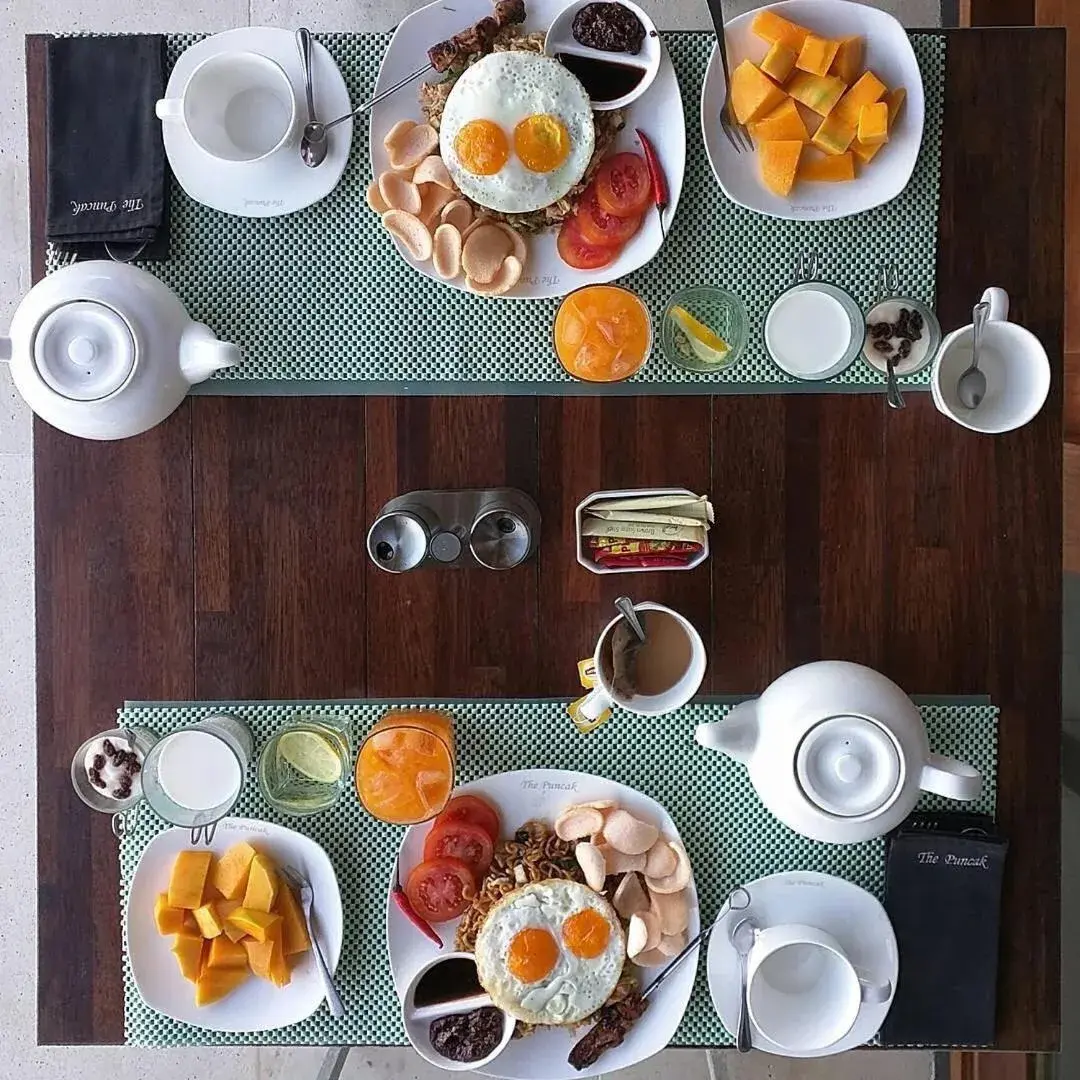Food close-up in The Puncak Lombok Food close-up in The Puncak Lombok