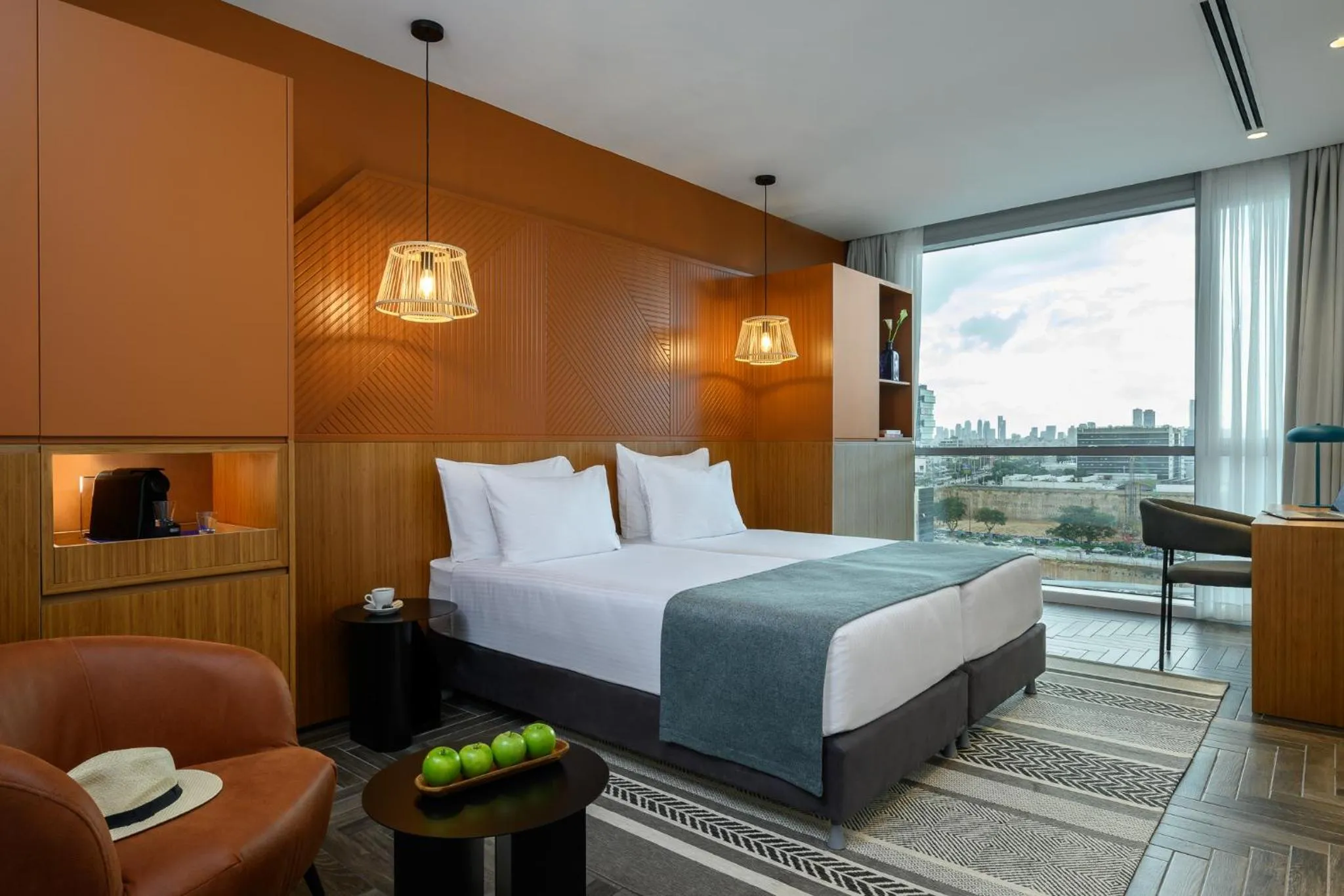 Bed in Prima Link Hotel