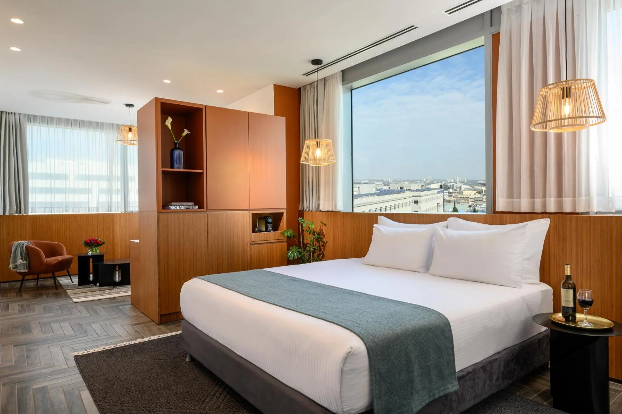 Bed in Prima Link Hotel