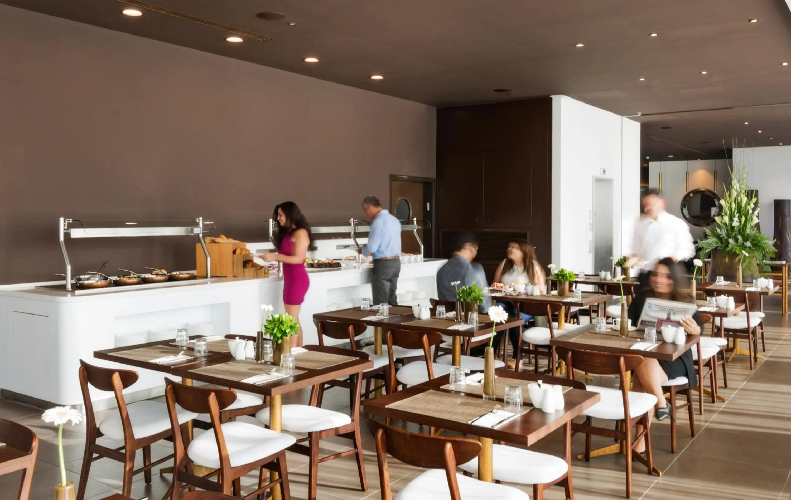 Breakfast in Prima Link Hotel