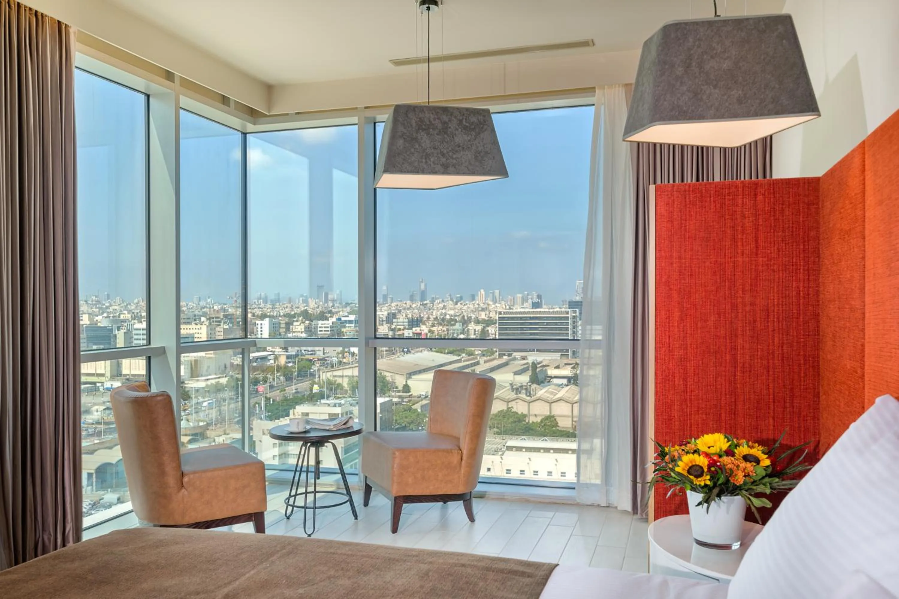 City view in Prima Link Hotel