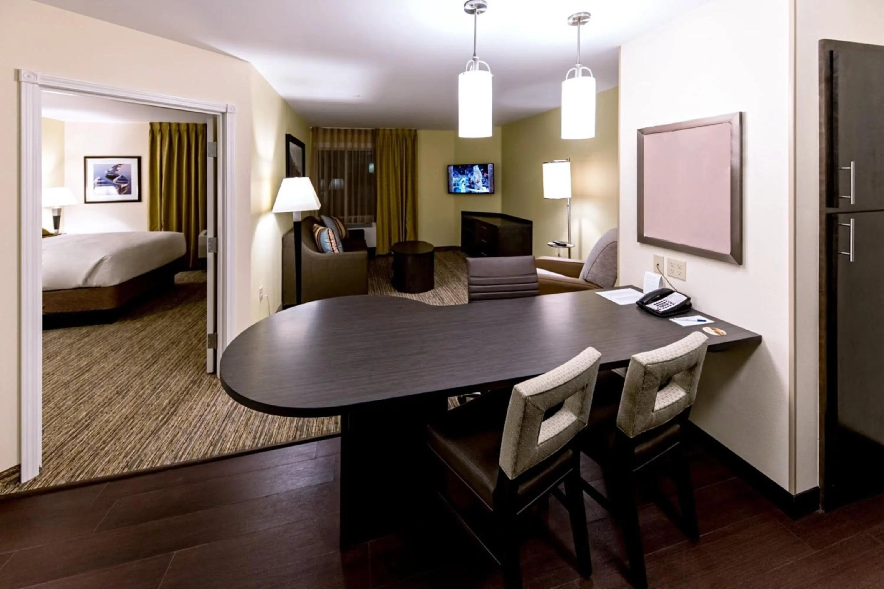 Photo of the whole room, Bed in Candlewood Suites - Fairbanks by IHG