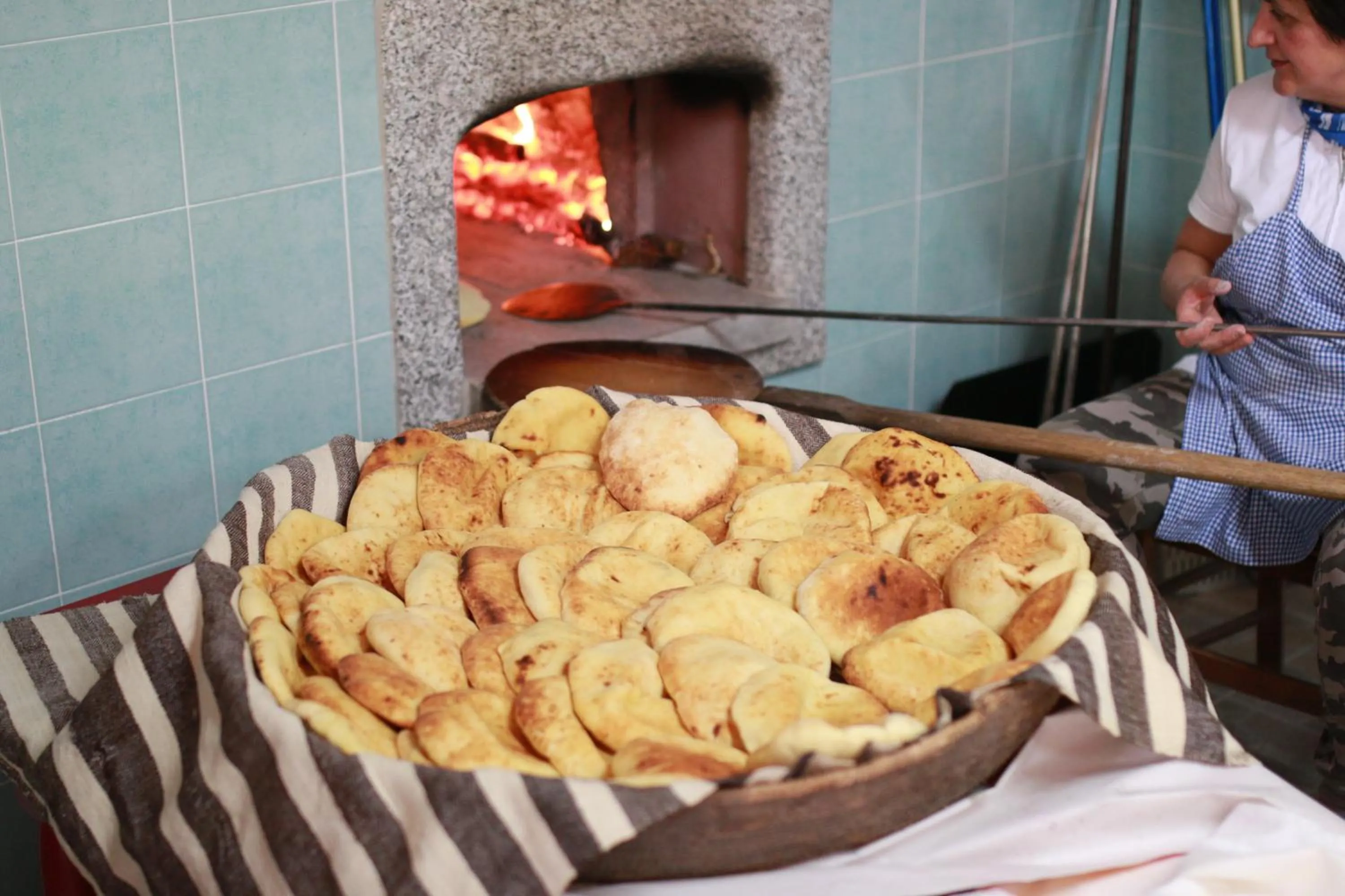 Food close-up in Rifugio Gorropu