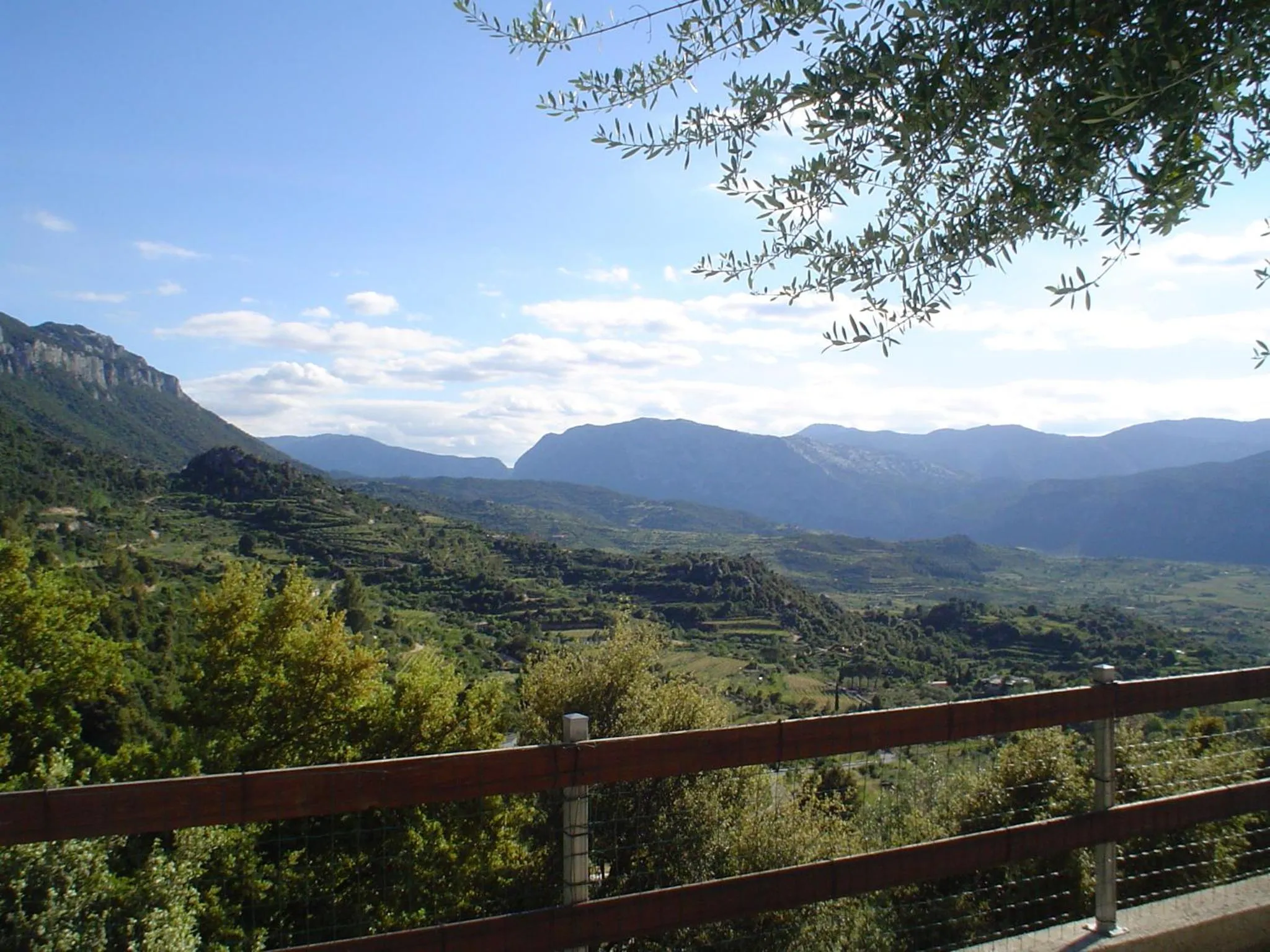 Natural landscape in Rifugio Gorropu